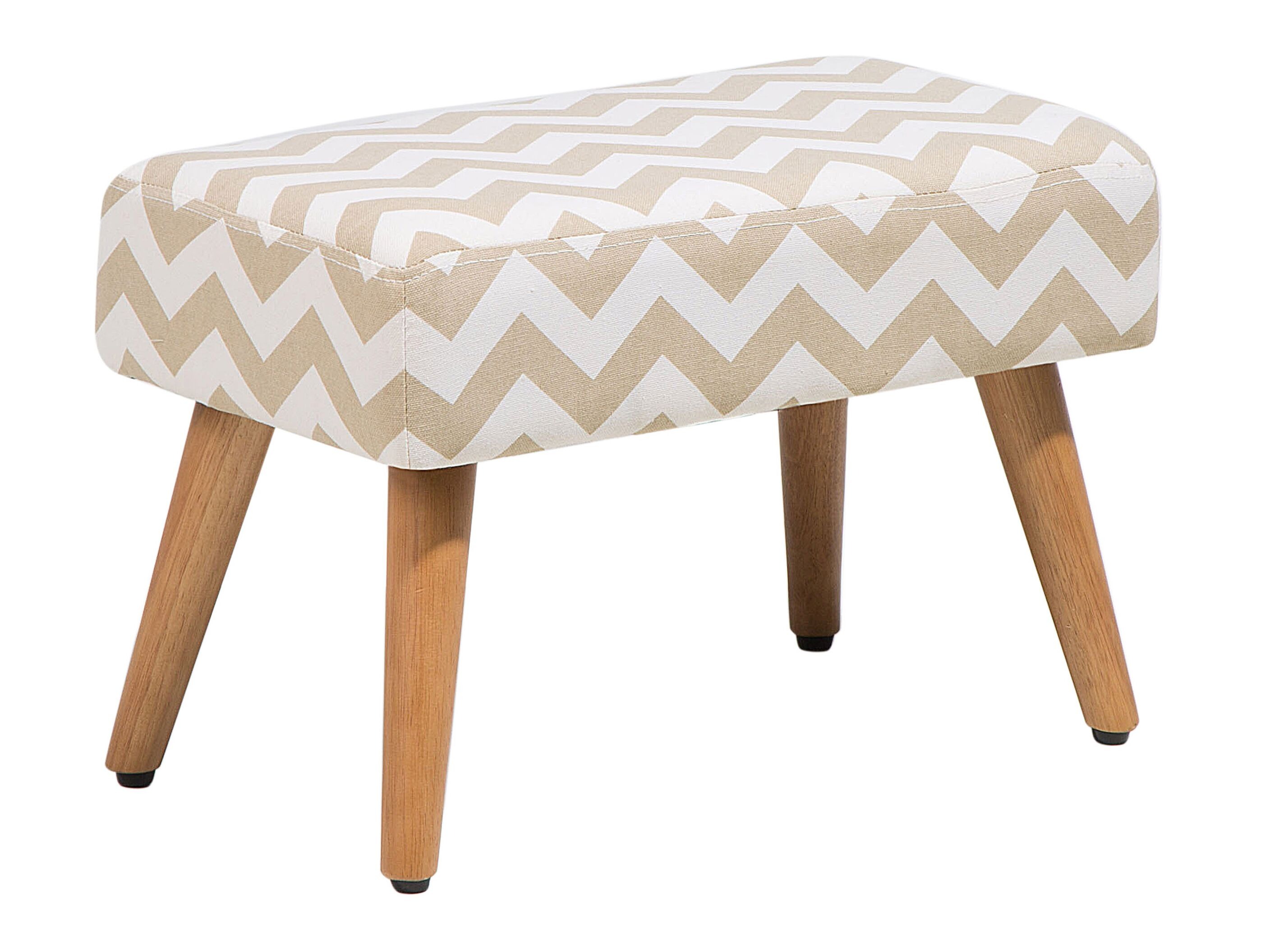 Табуретка Berwyn 1551 (Бял + Бежов)