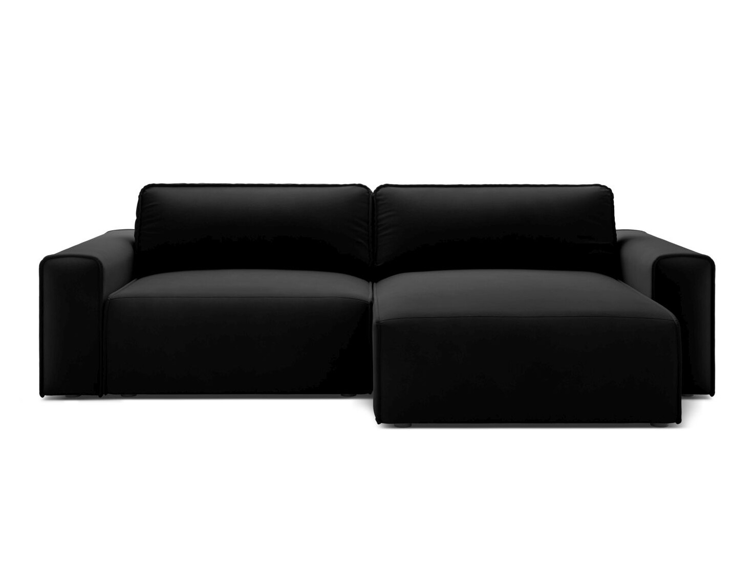 Ъглов диван Beckley 352 (Paris Black)