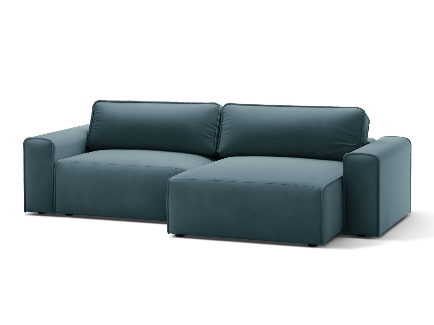 Ъглов диван Beckley 352 (Paris Dark Blue)