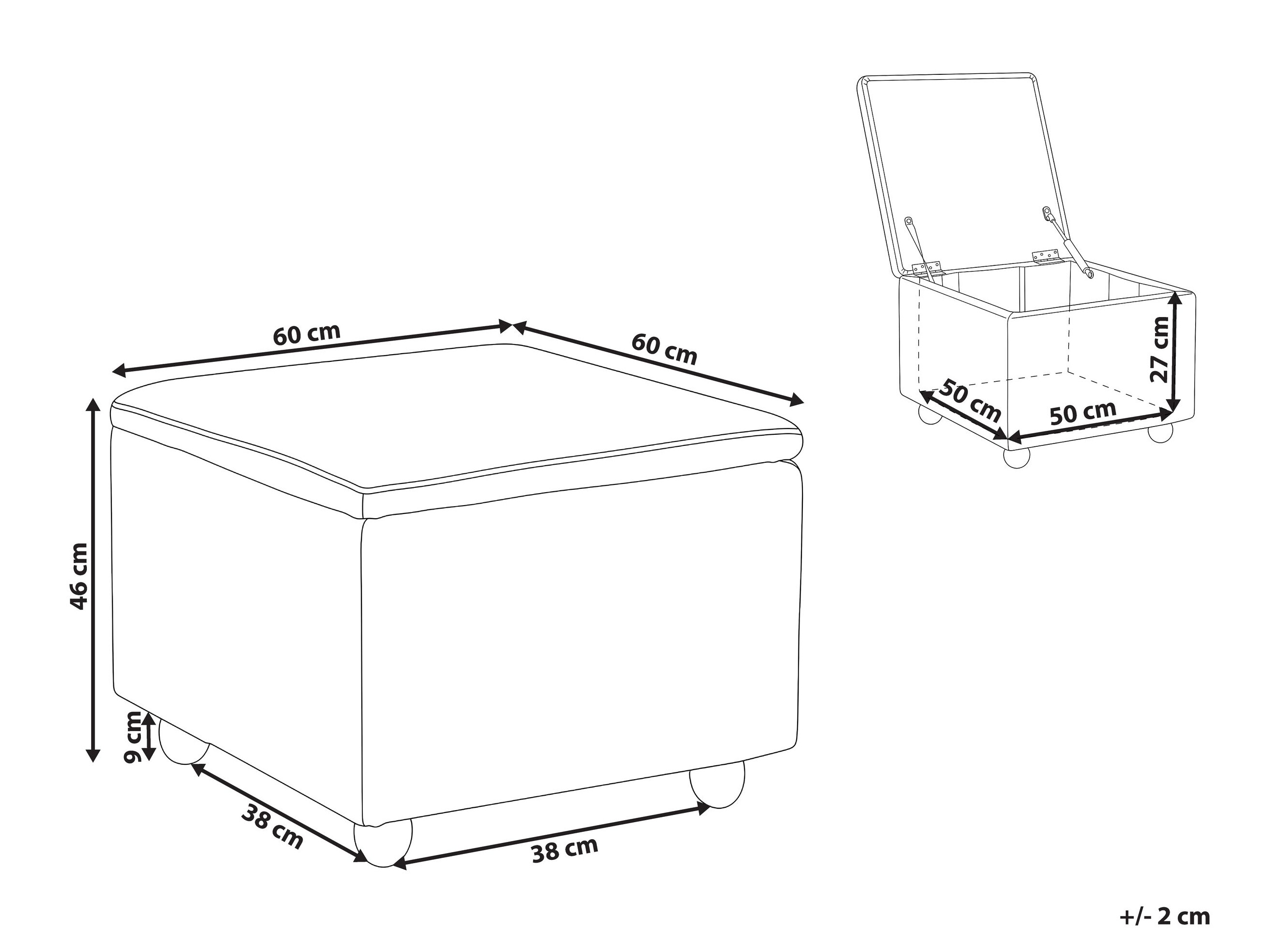 Табуретка Berwyn 3316 (Бежов)