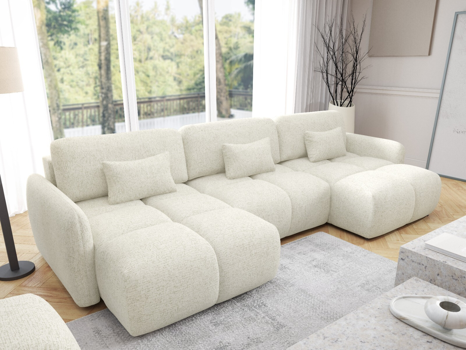 Ъглов диван Franklin 220 (Bella 5)