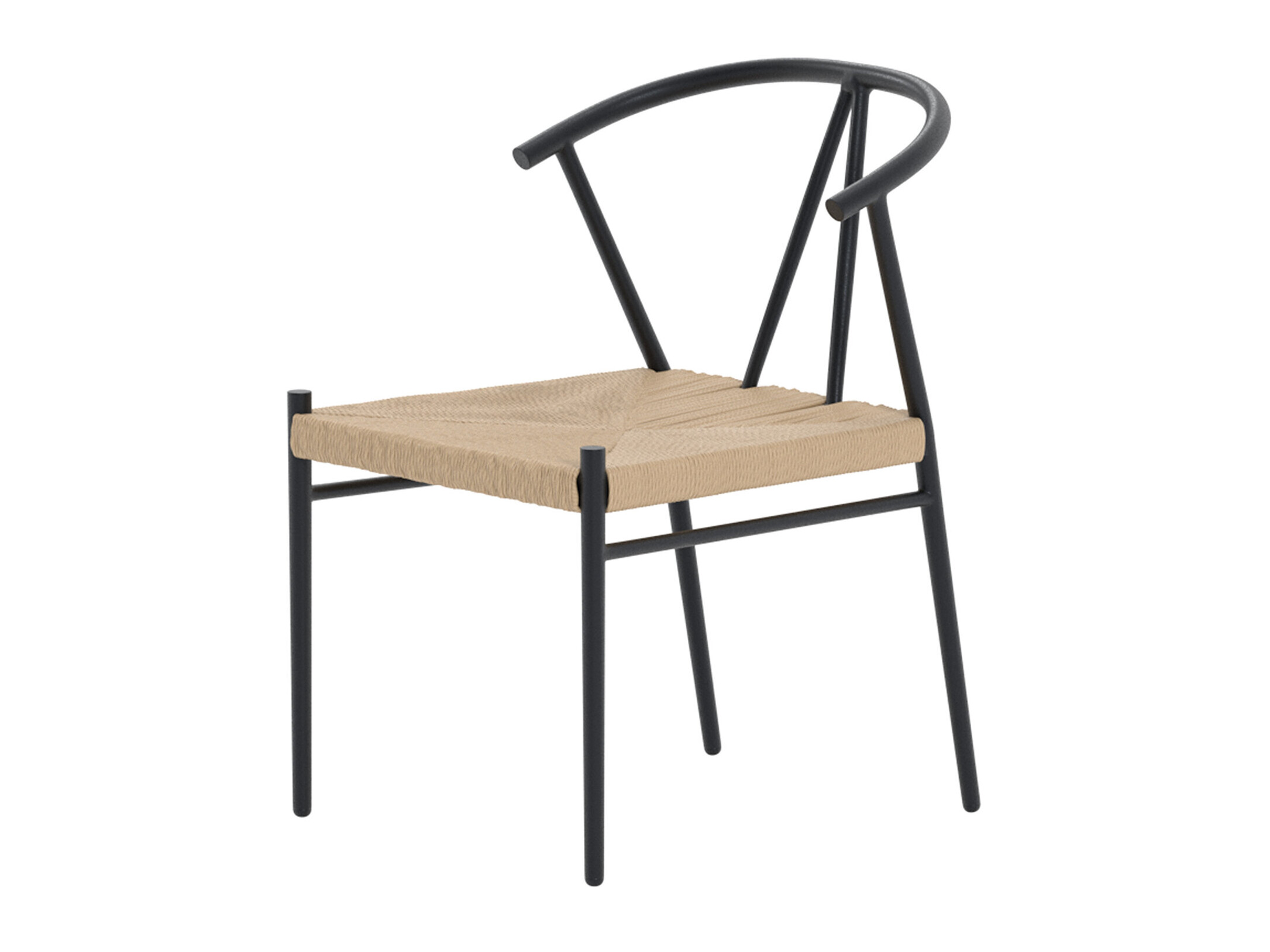 Градински стол Dallas 5249 (Черен)