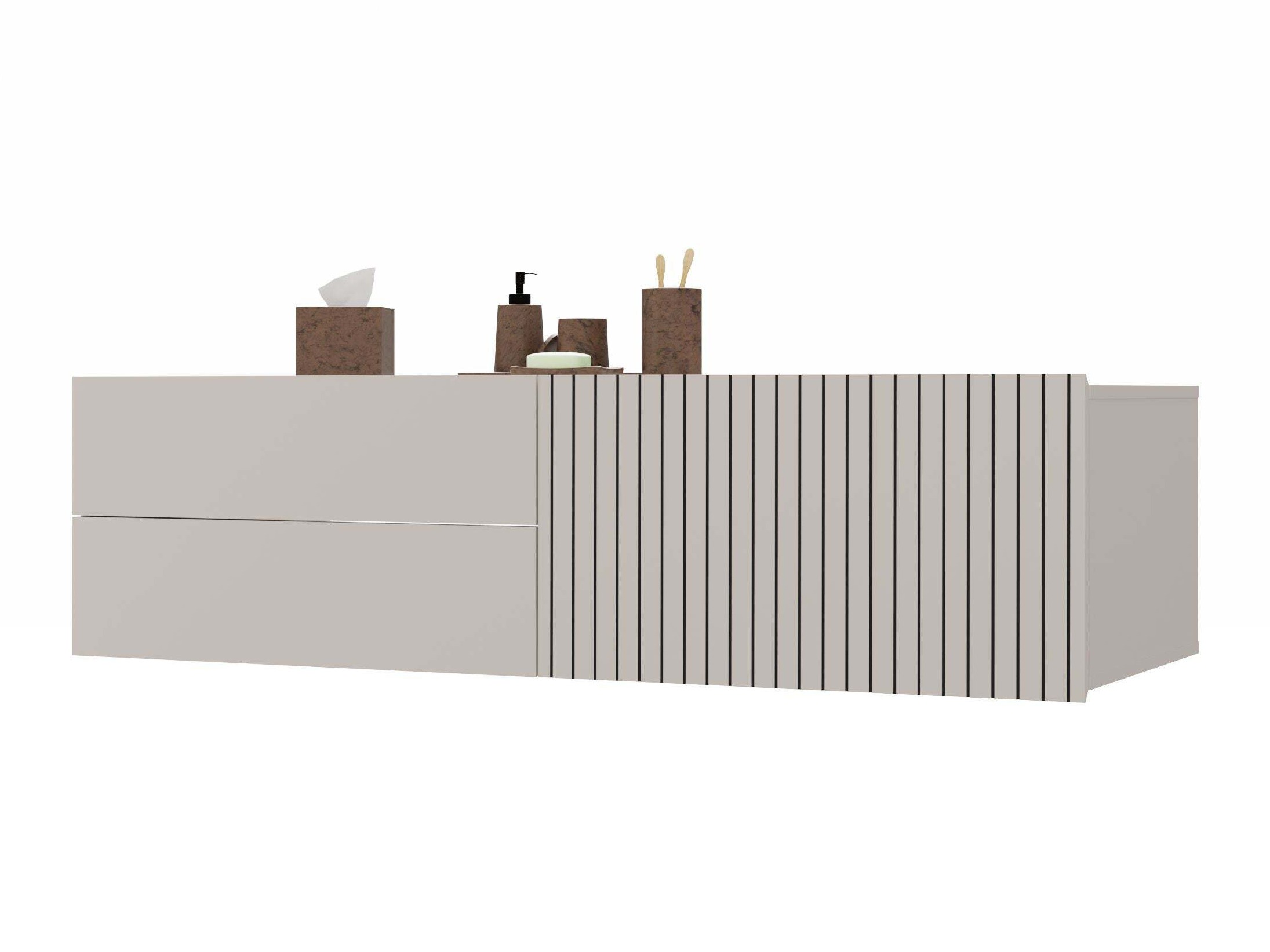 Окачен шкаф за мивка Mandeville 363 (Кашмир)