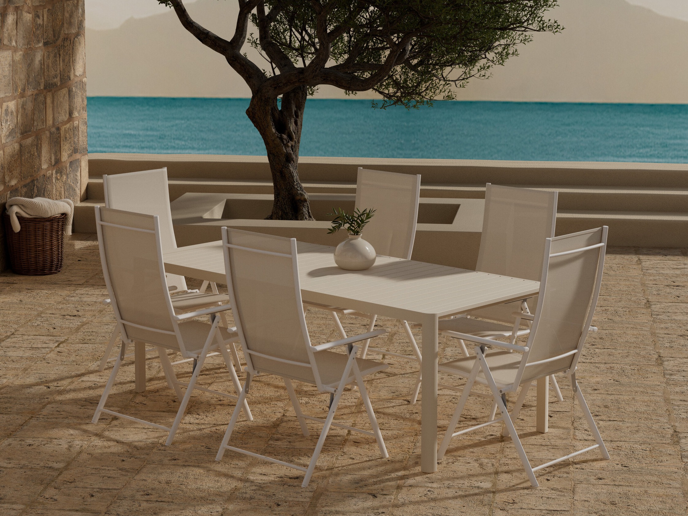 Градински комплект Dallas 5256 (Бежов)