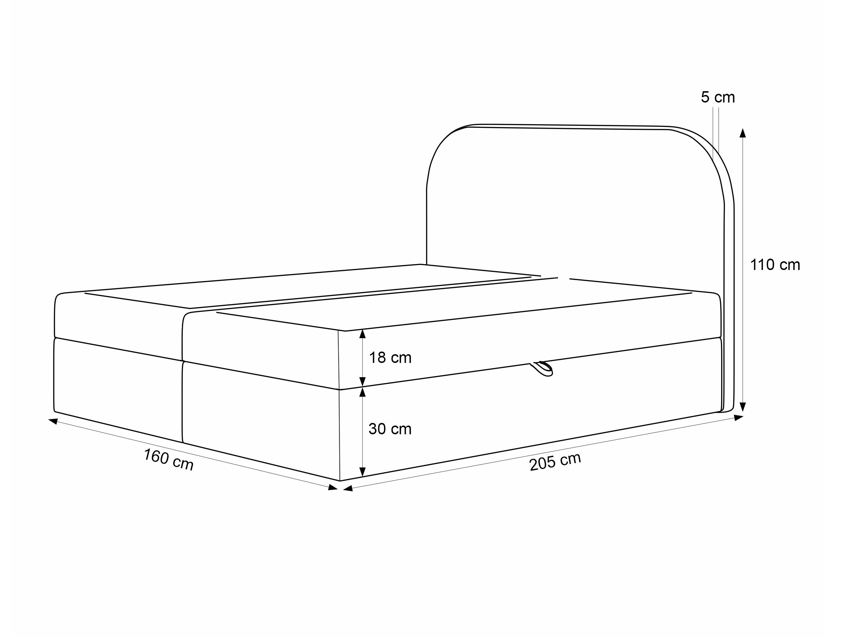 Континентално легло Martinez 131 (Puente 34)