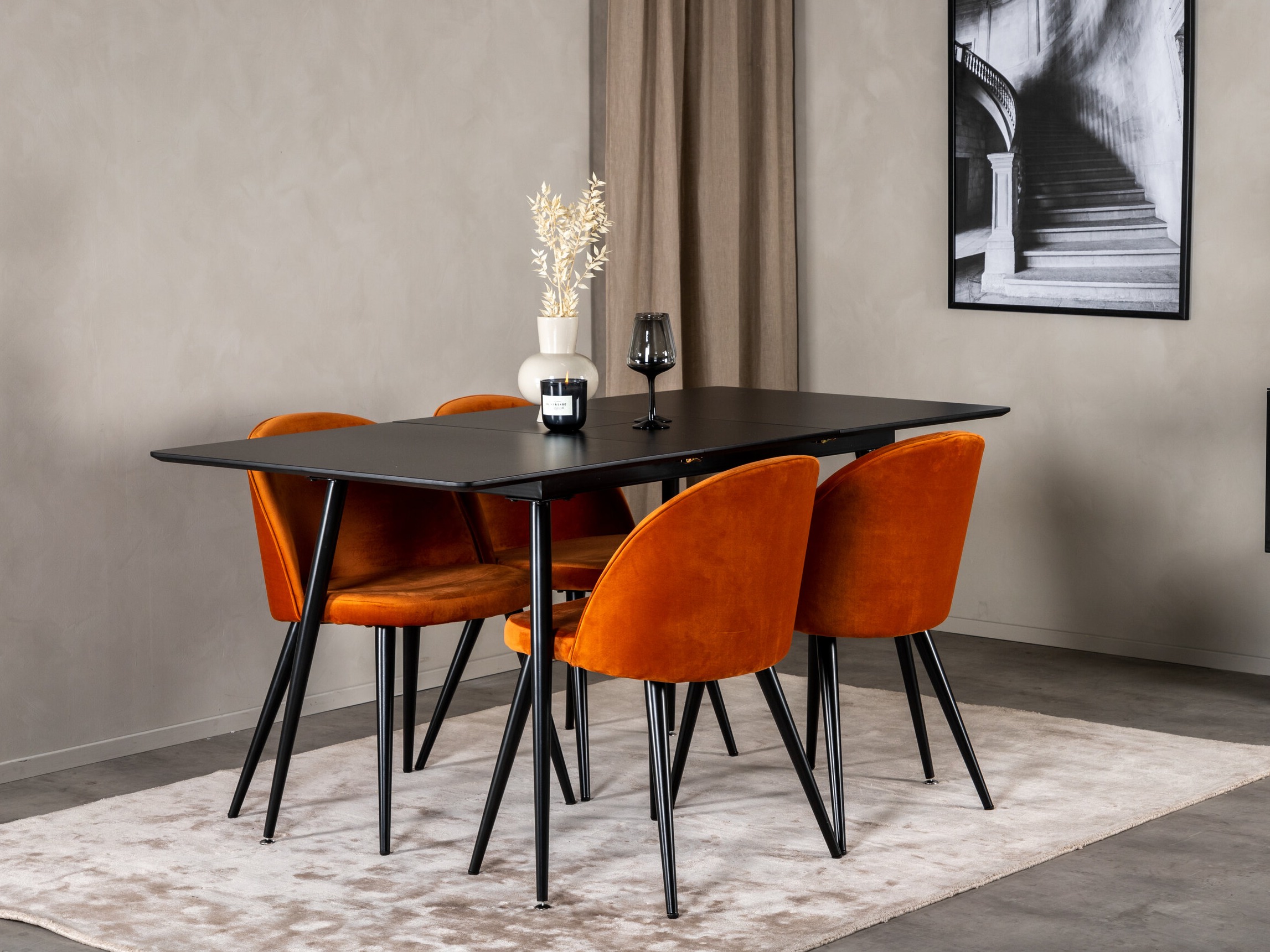 Маса и столове за трапезария Dallas 1777