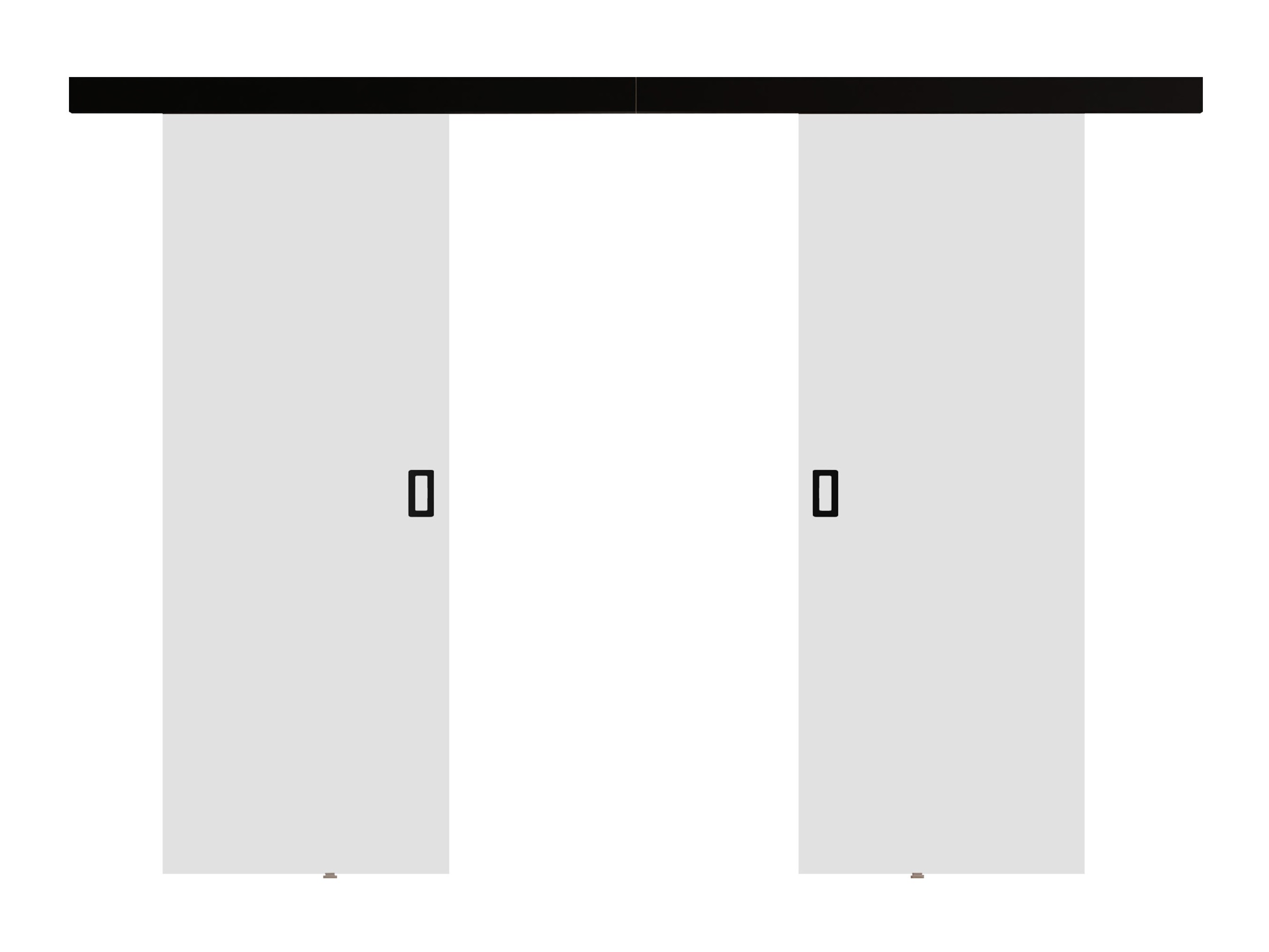 Плъзгаща се врата Dover 198 (Бял)