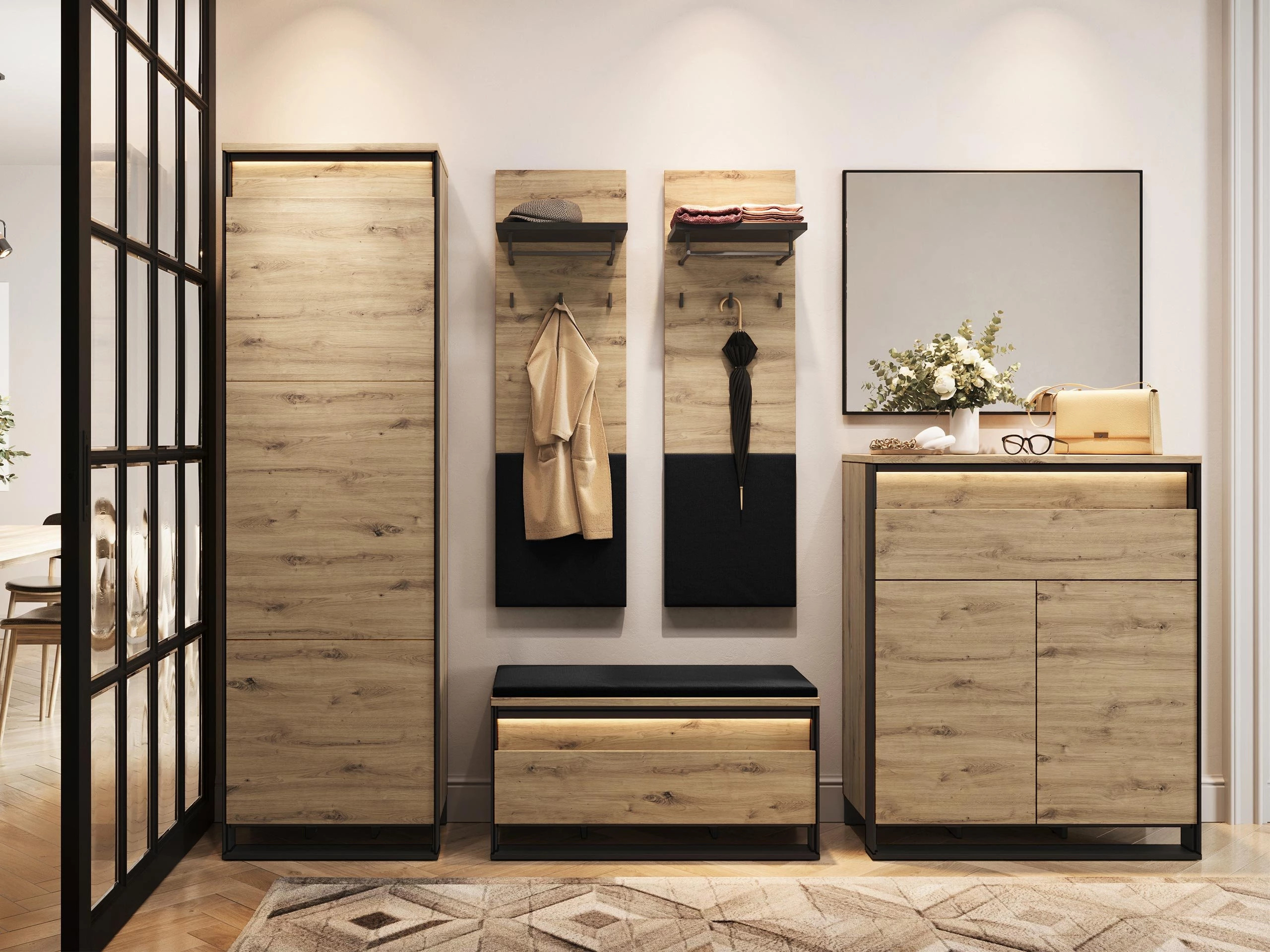 Комплект за антре Luliru 153