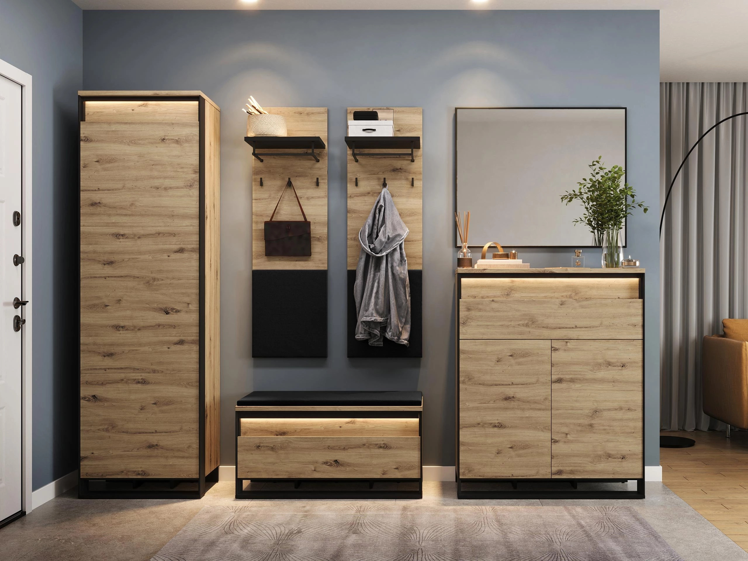 Комплект за антре Luliru 153