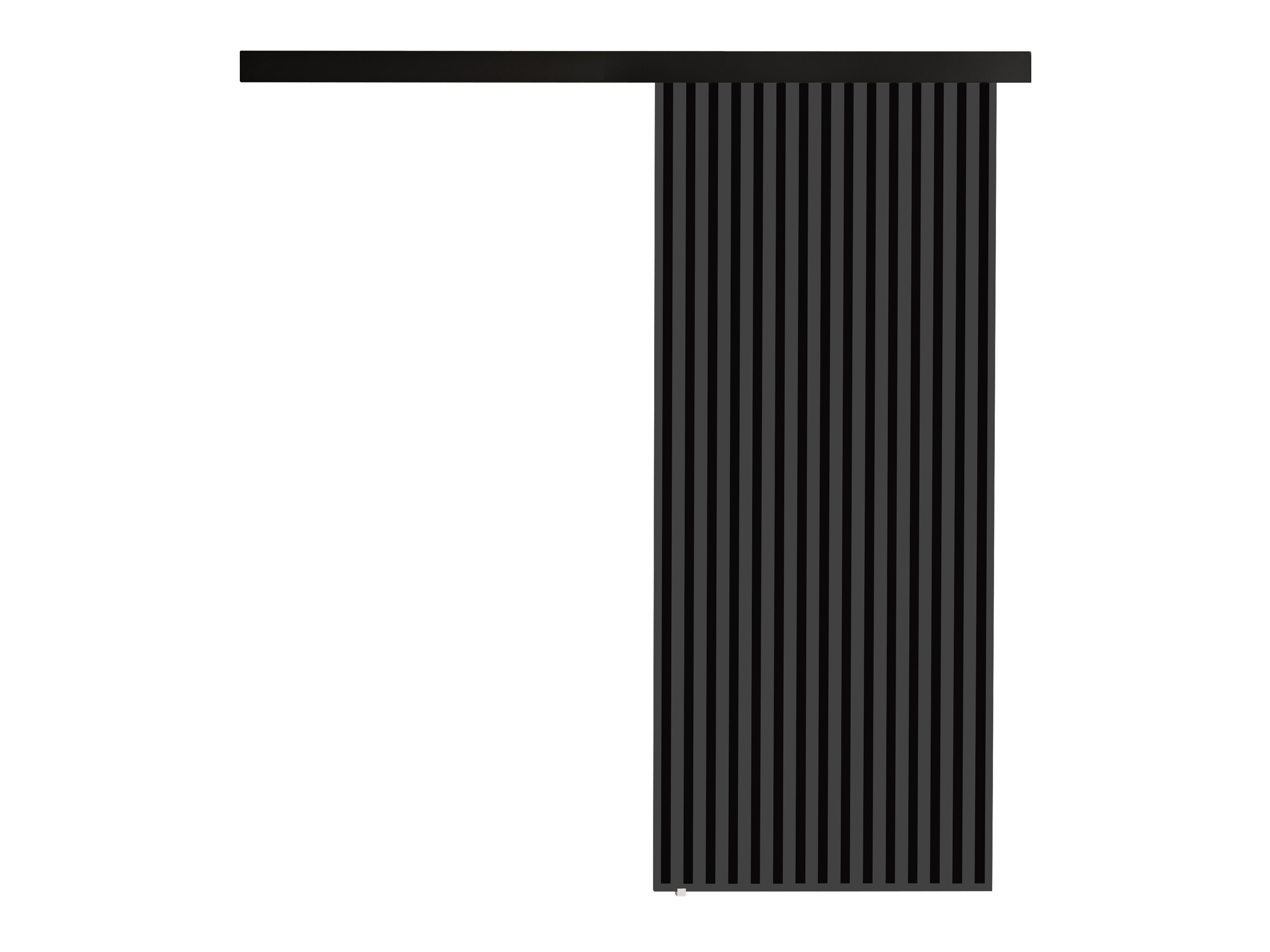 Плъзгаща се врата Dover 202 (Антрацит + Черен)