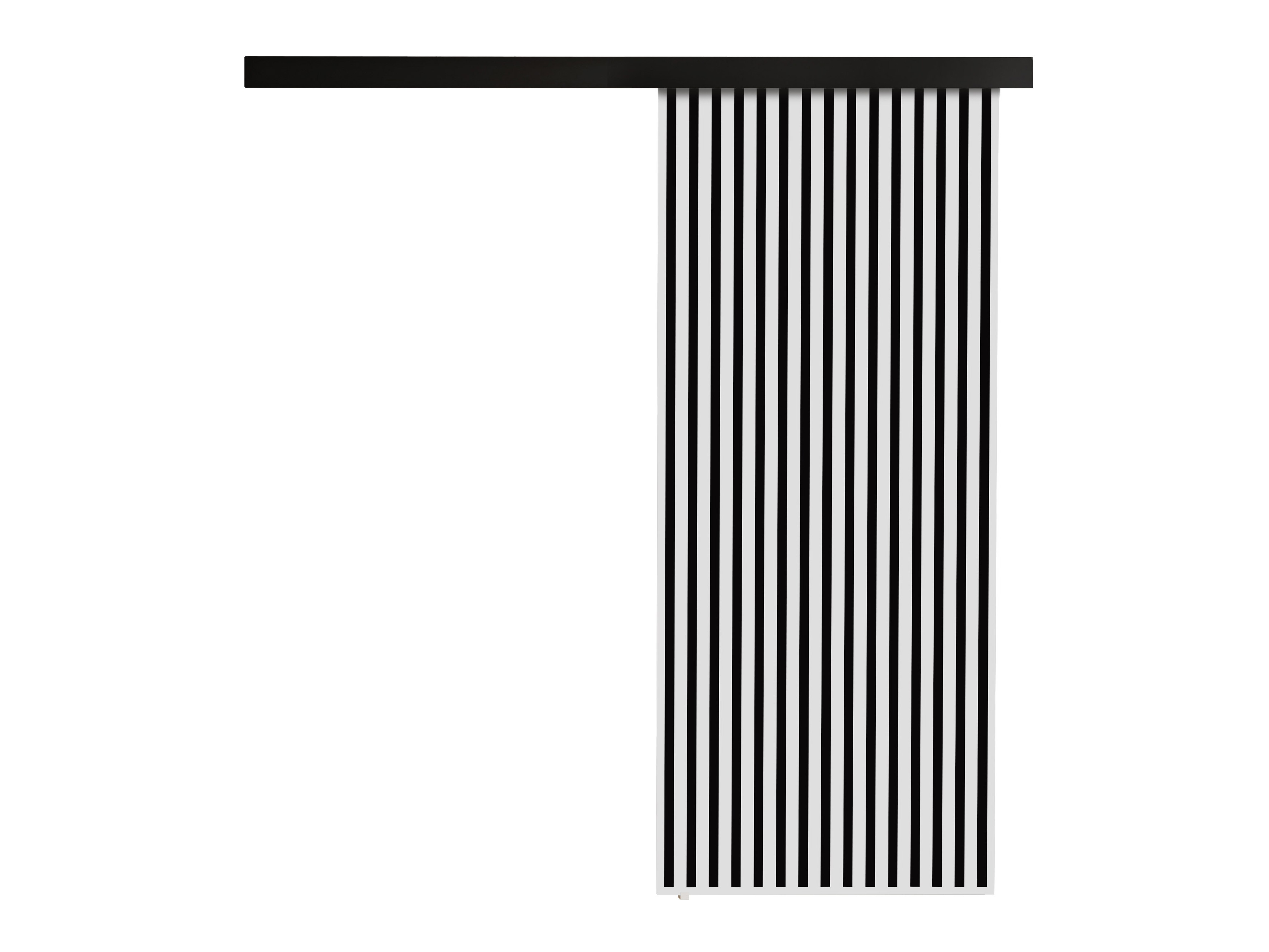 Плъзгаща се врата Dover 202 (Бял + Черен)