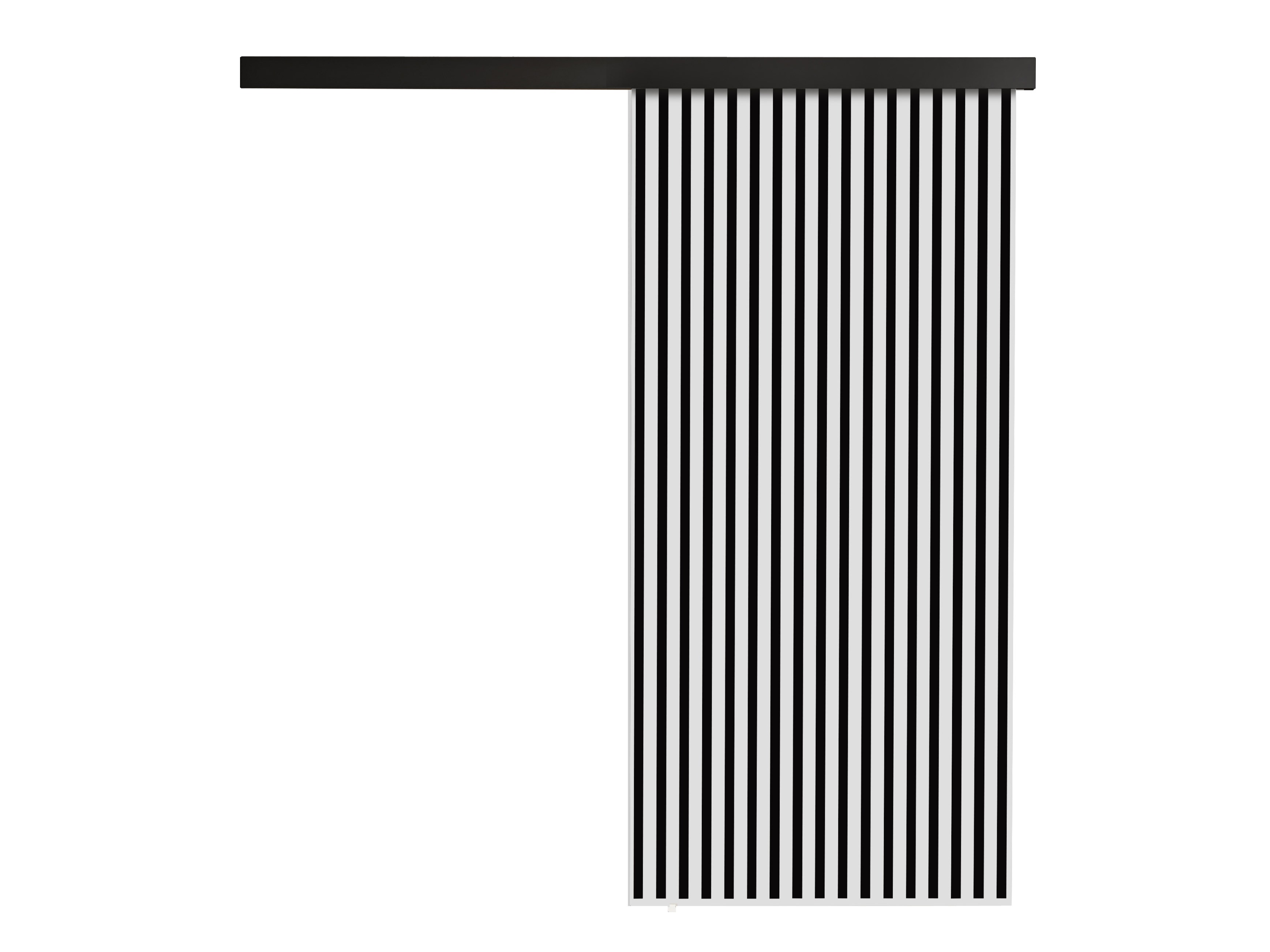 Плъзгаща се врата Dover 203 (Бял + Черен)