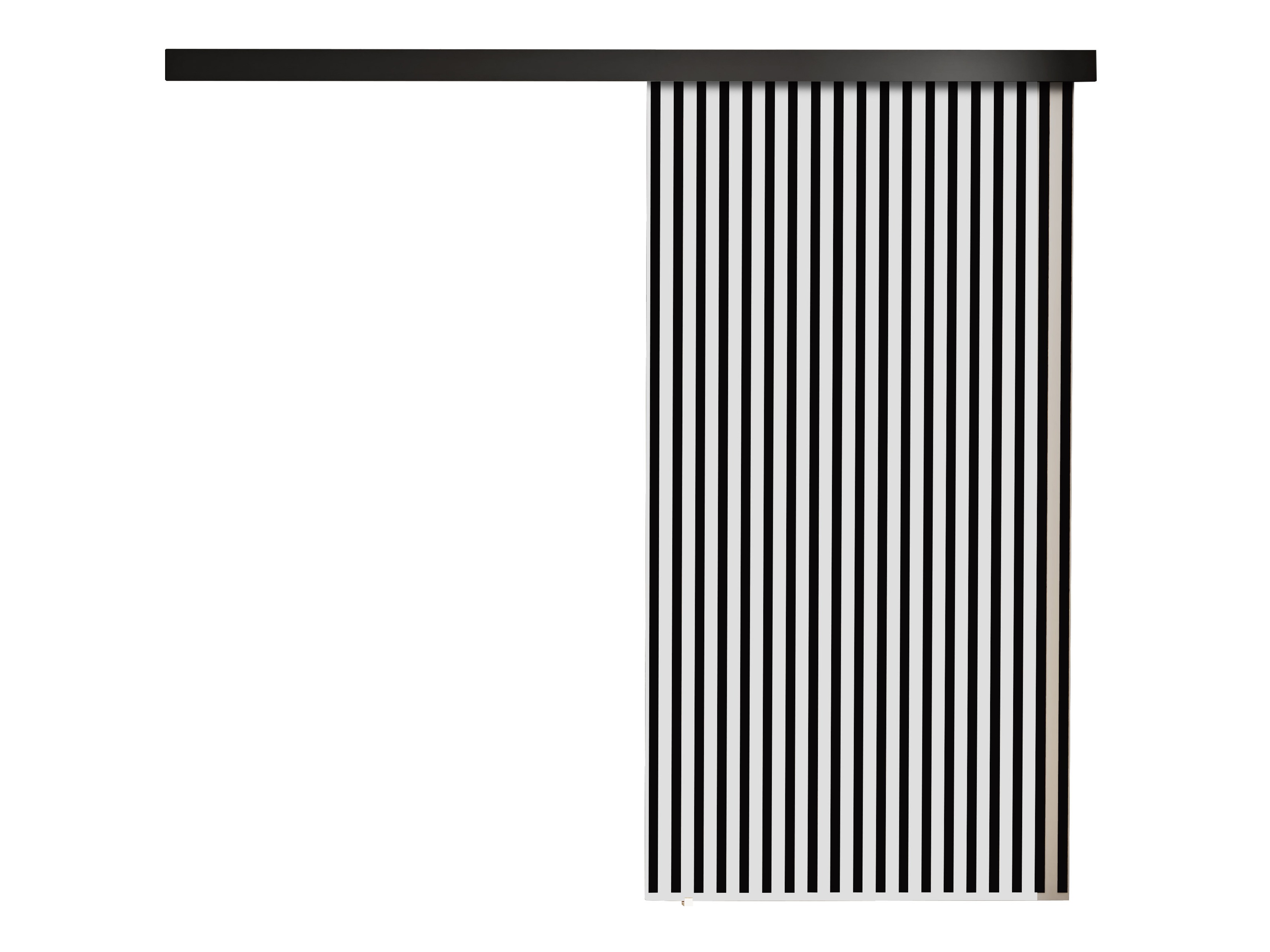 Плъзгаща се врата Dover 204 (Бял + Черен)