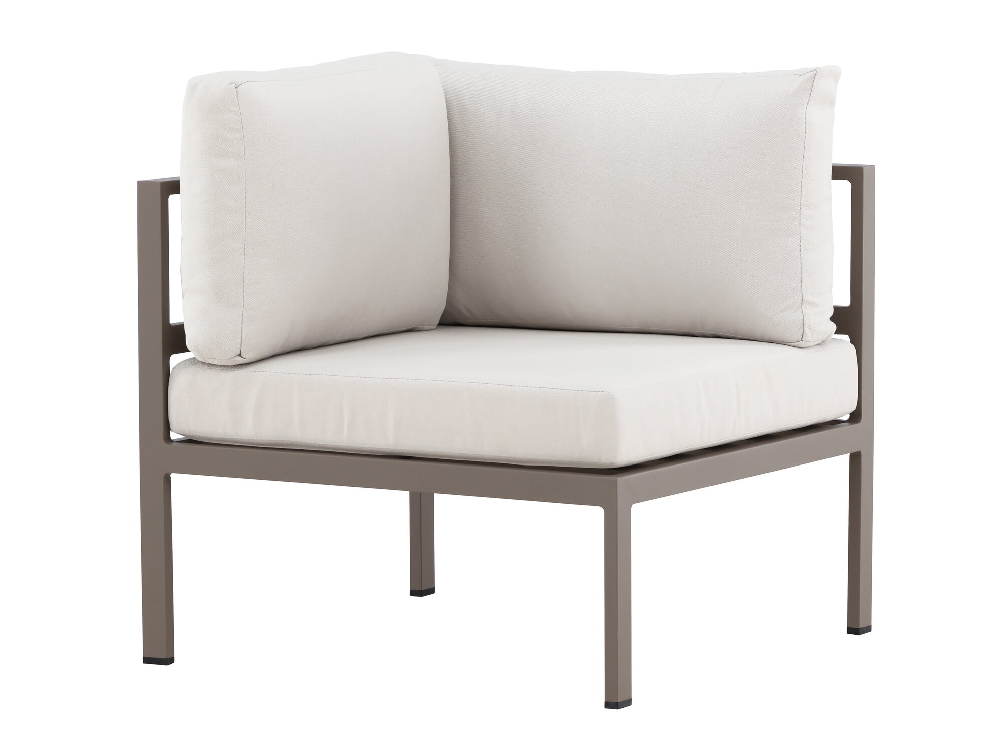 Градински фотьойл Camorlo 101 (Бежов + Кафяв)