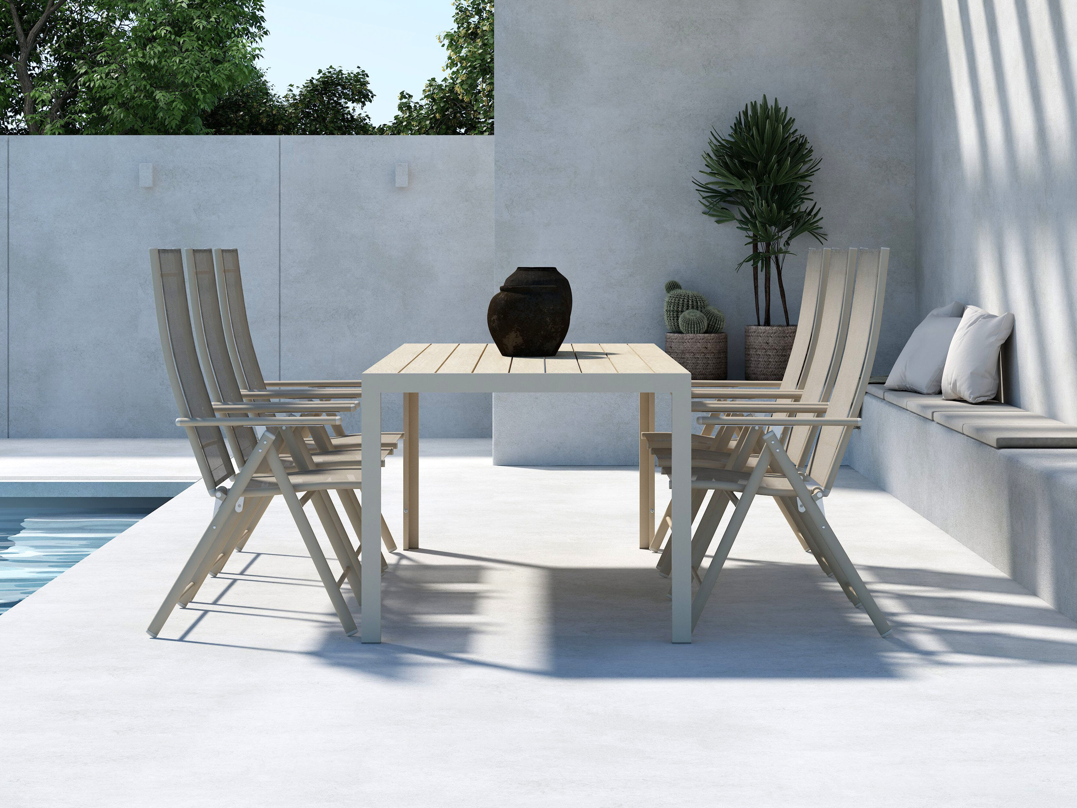 Градински комплект Dallas 5263 (Бежов)