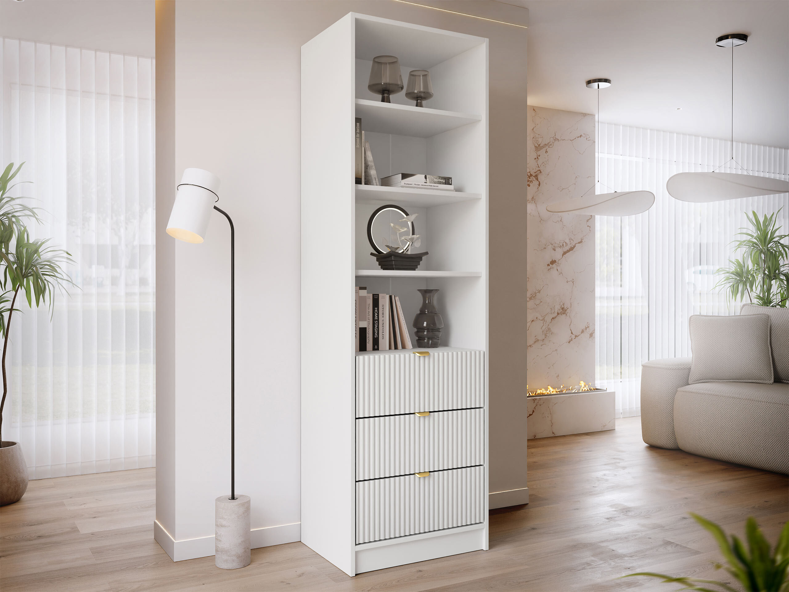 Етажерка Comfivo Papilio (Бял)