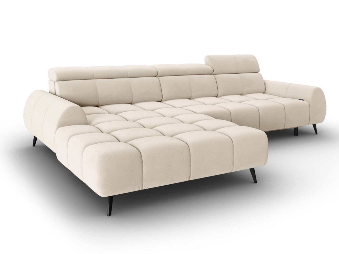 Ъглов диван Beckley 356 (Bluvel 22)