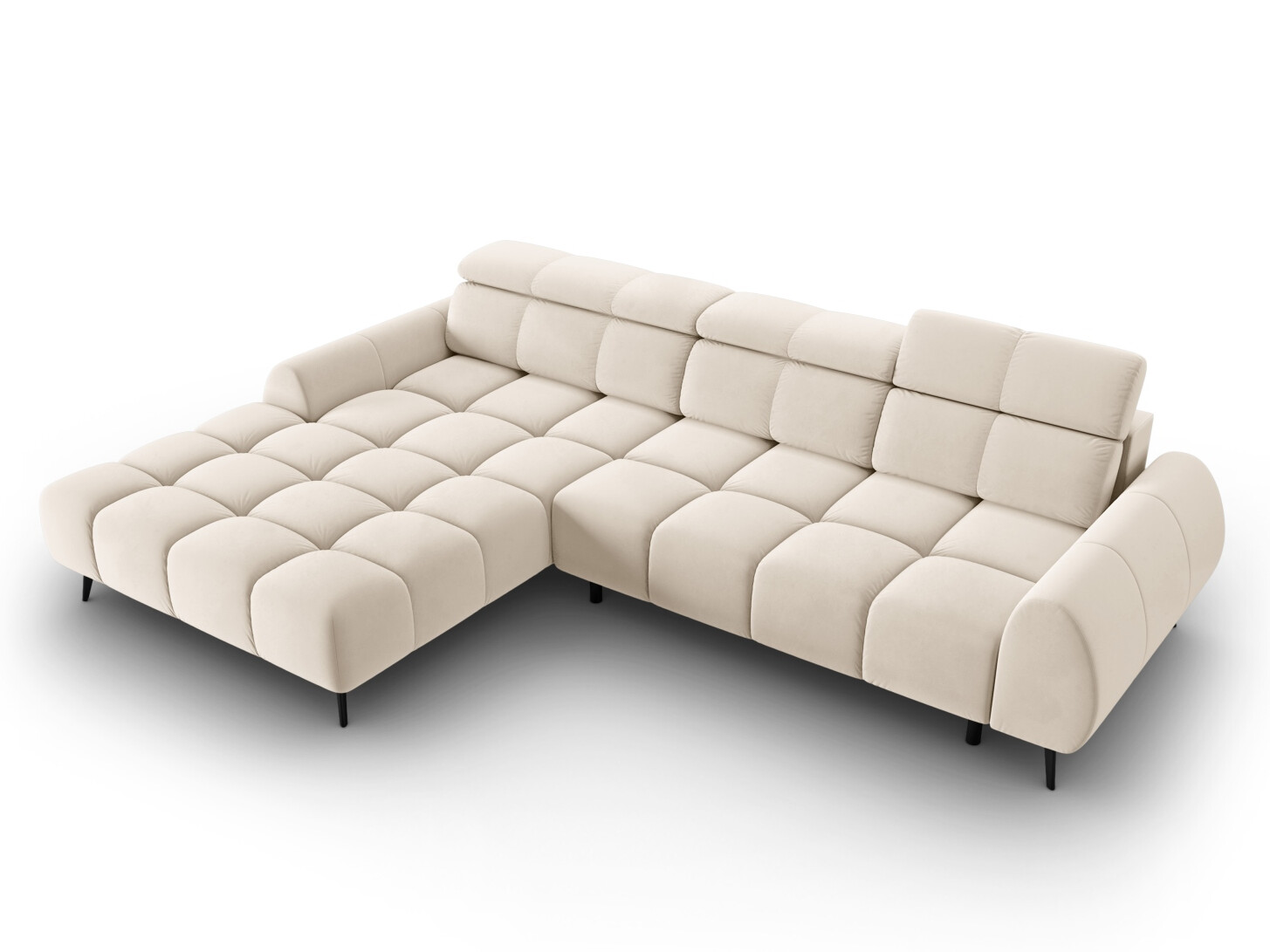 Ъглов диван Beckley 356 (Bluvel 22)