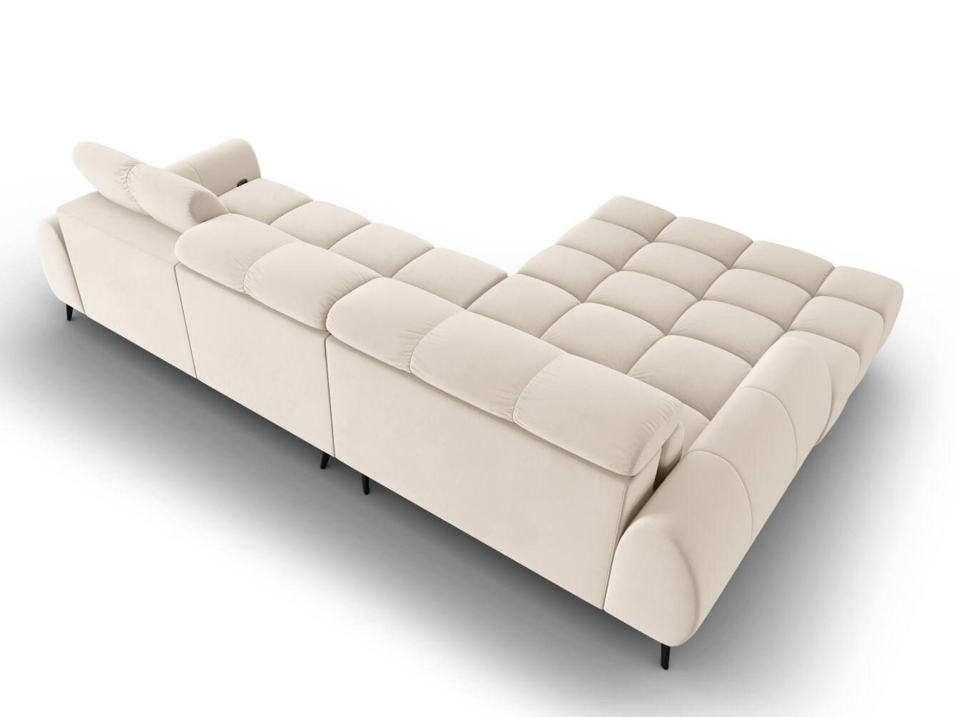 Ъглов диван Beckley 356 (Bluvel 22)