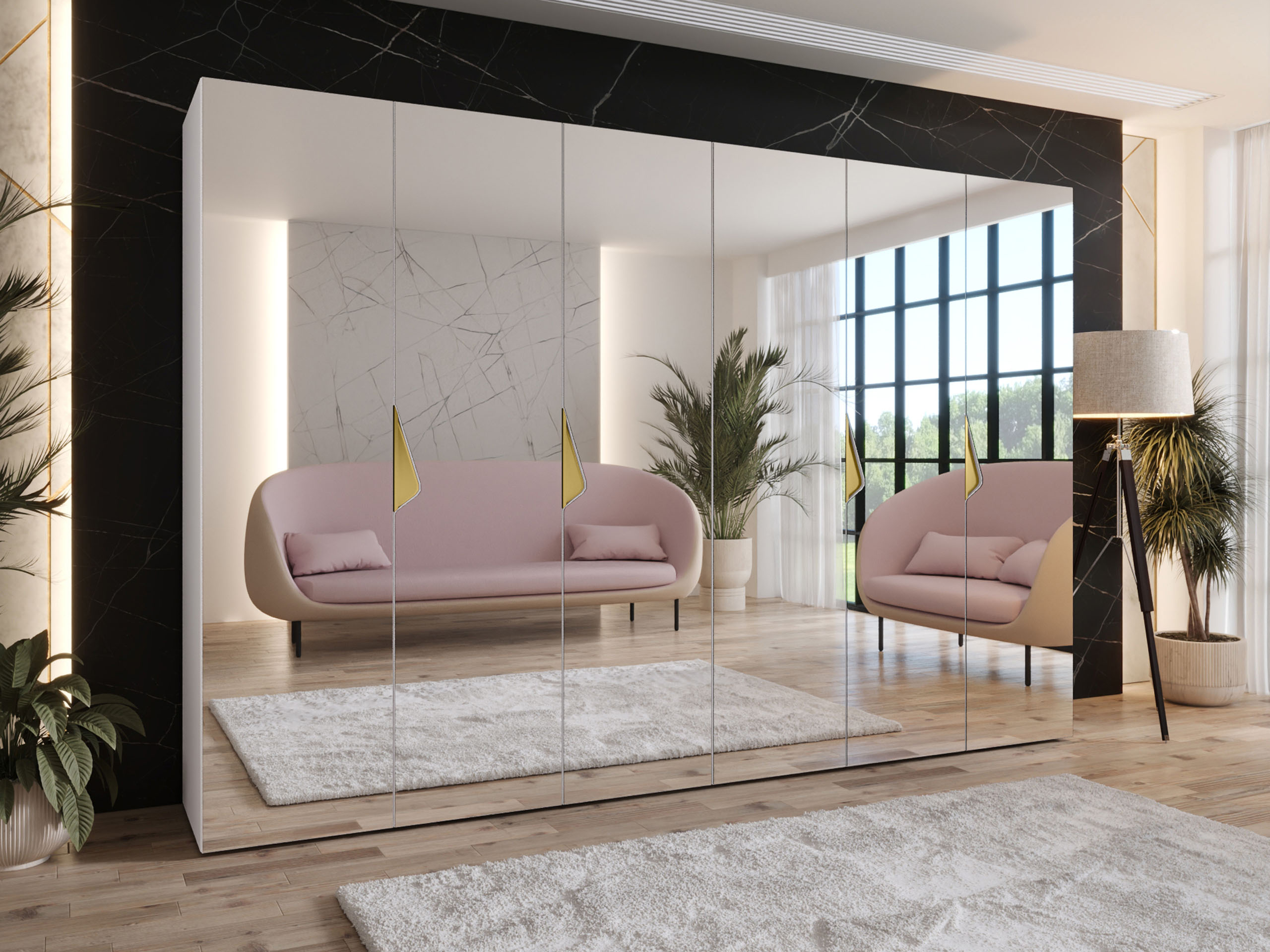 Гардероб Hartford 632 (Бял)