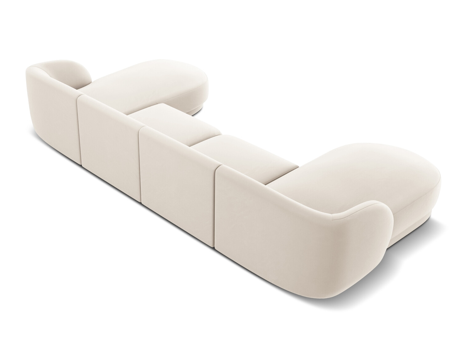 Модулен ъглов диван Tivlomi 108 (Bluvel 22)