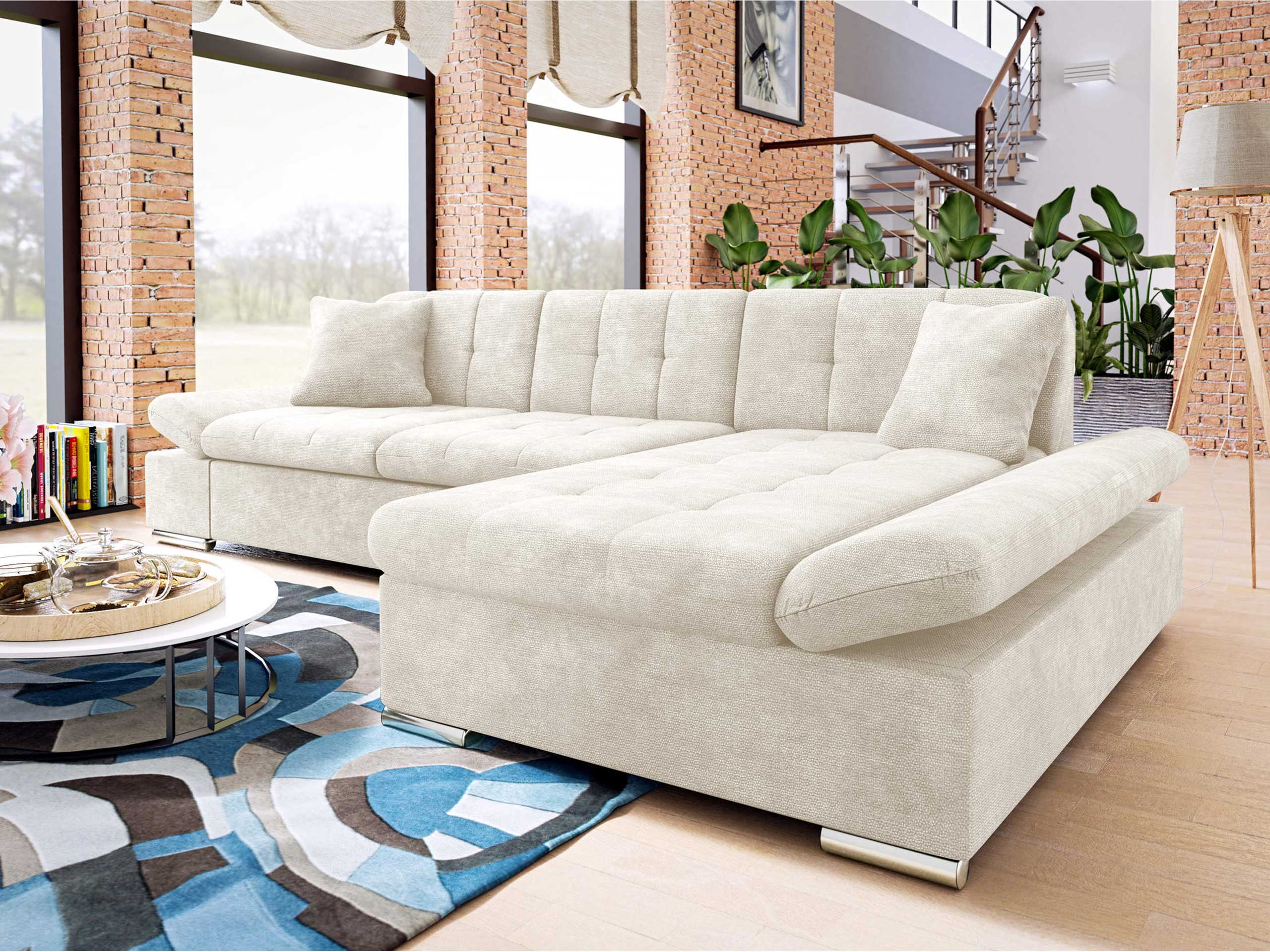 Ъглов диван Comfivo Sanitas I (Lumo 55)