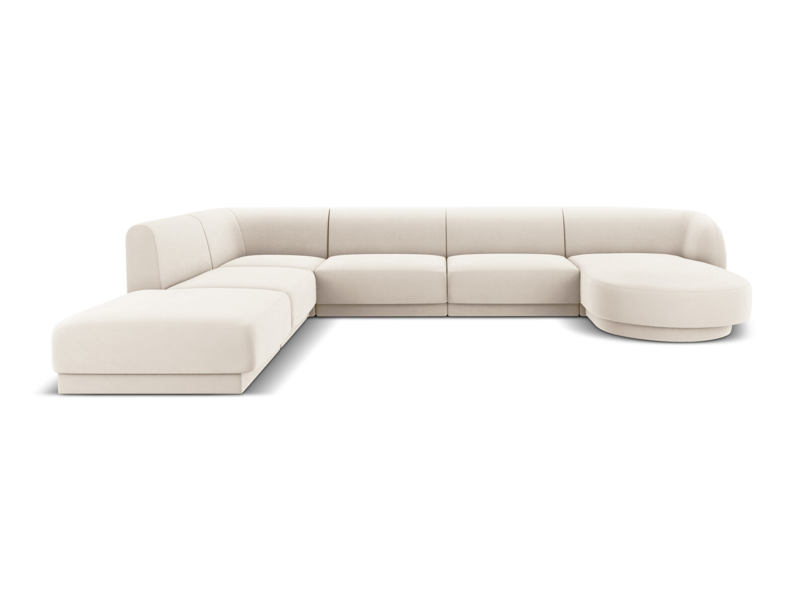 Модулен ъглов диван Tivlomi 107 (Bluvel 22)