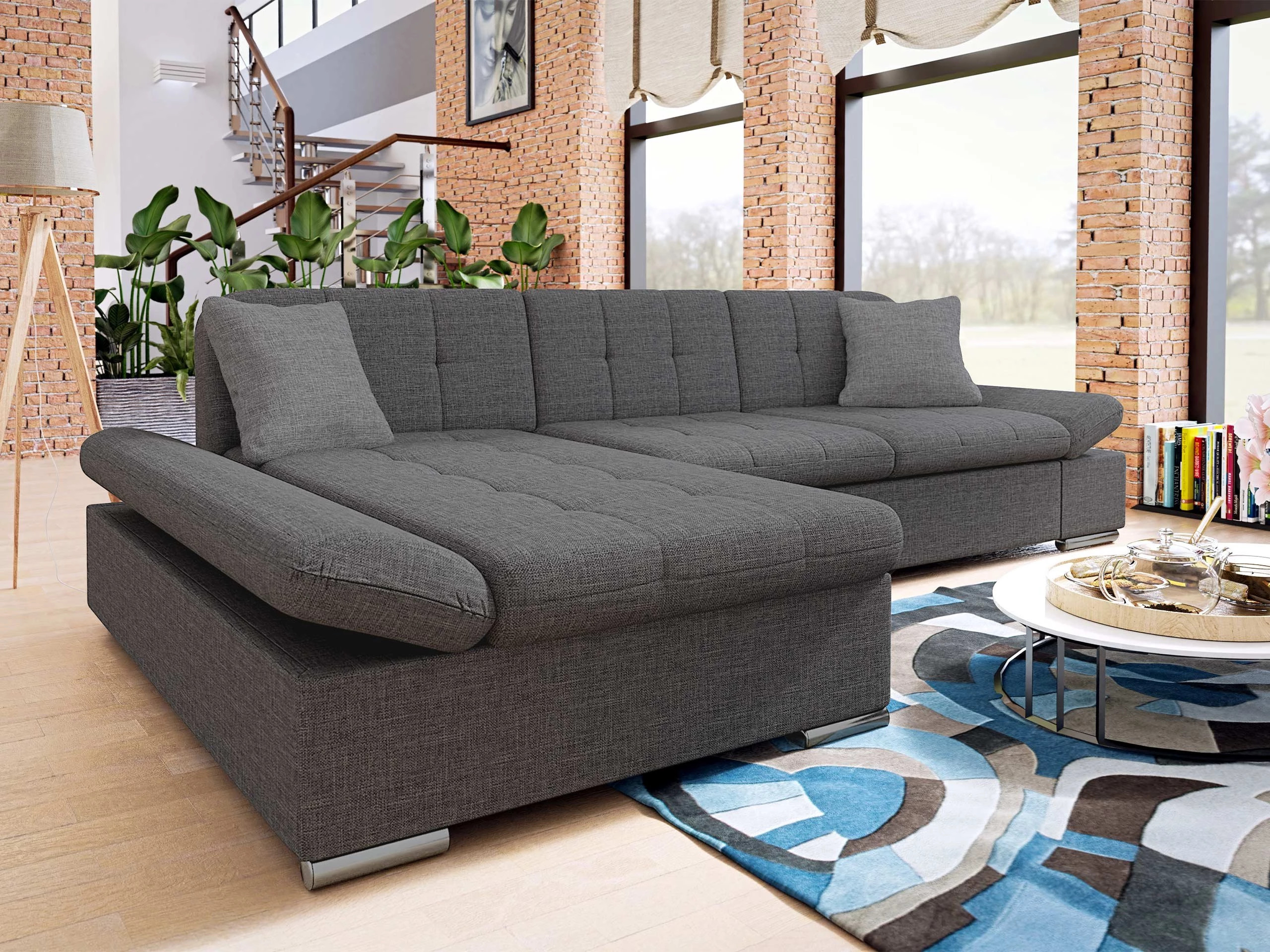 Ъглов диван Comfivo Serenitas (Lux 06 + Lux 05)