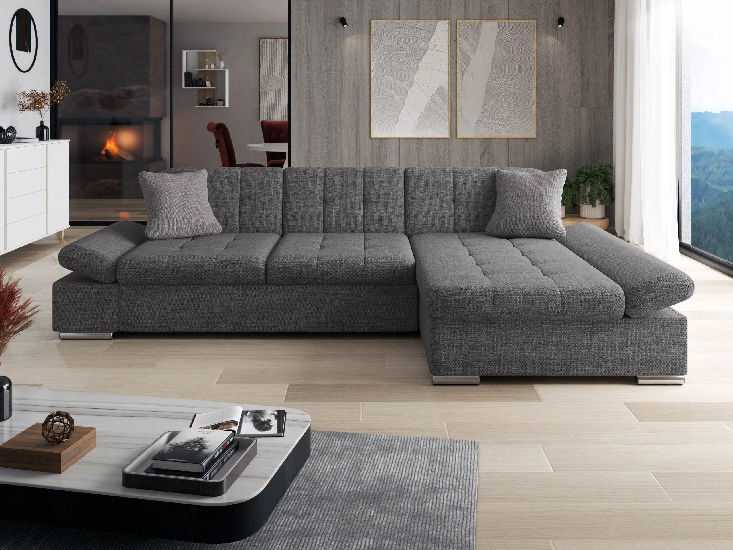 Ъглов диван Comfivo Serenitas (Lux 06 + Lux 05)