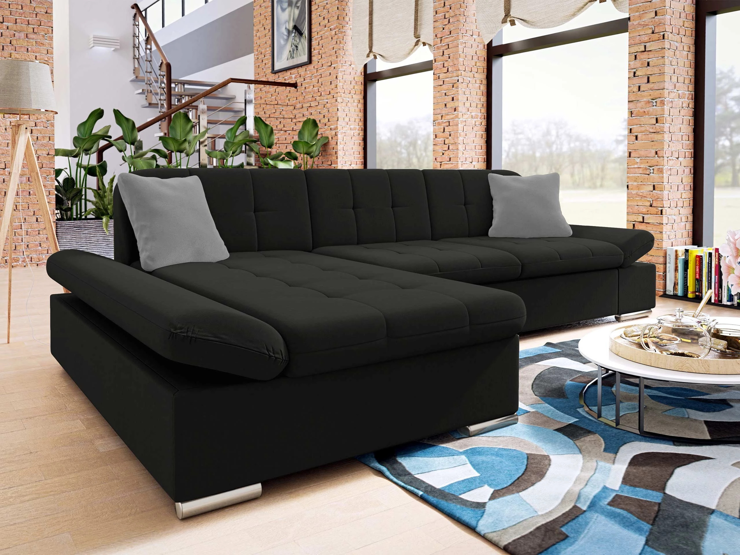 Ъглов диван Comfivo Serenitas (Uttario Velvet 2980 + Uttario Velvet 2972)