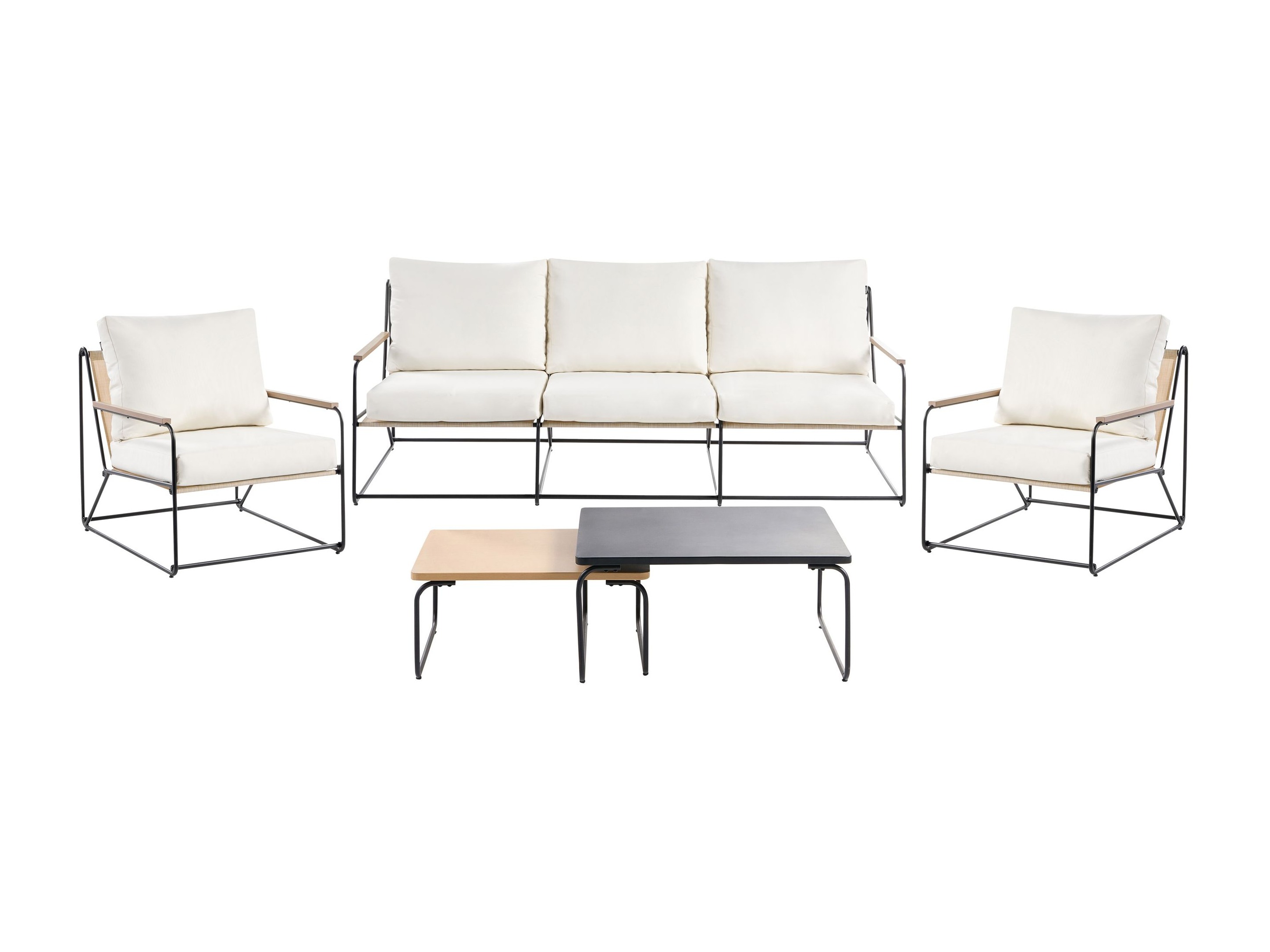 Градински комплект Berwyn 3320 (Черен + Бежов)