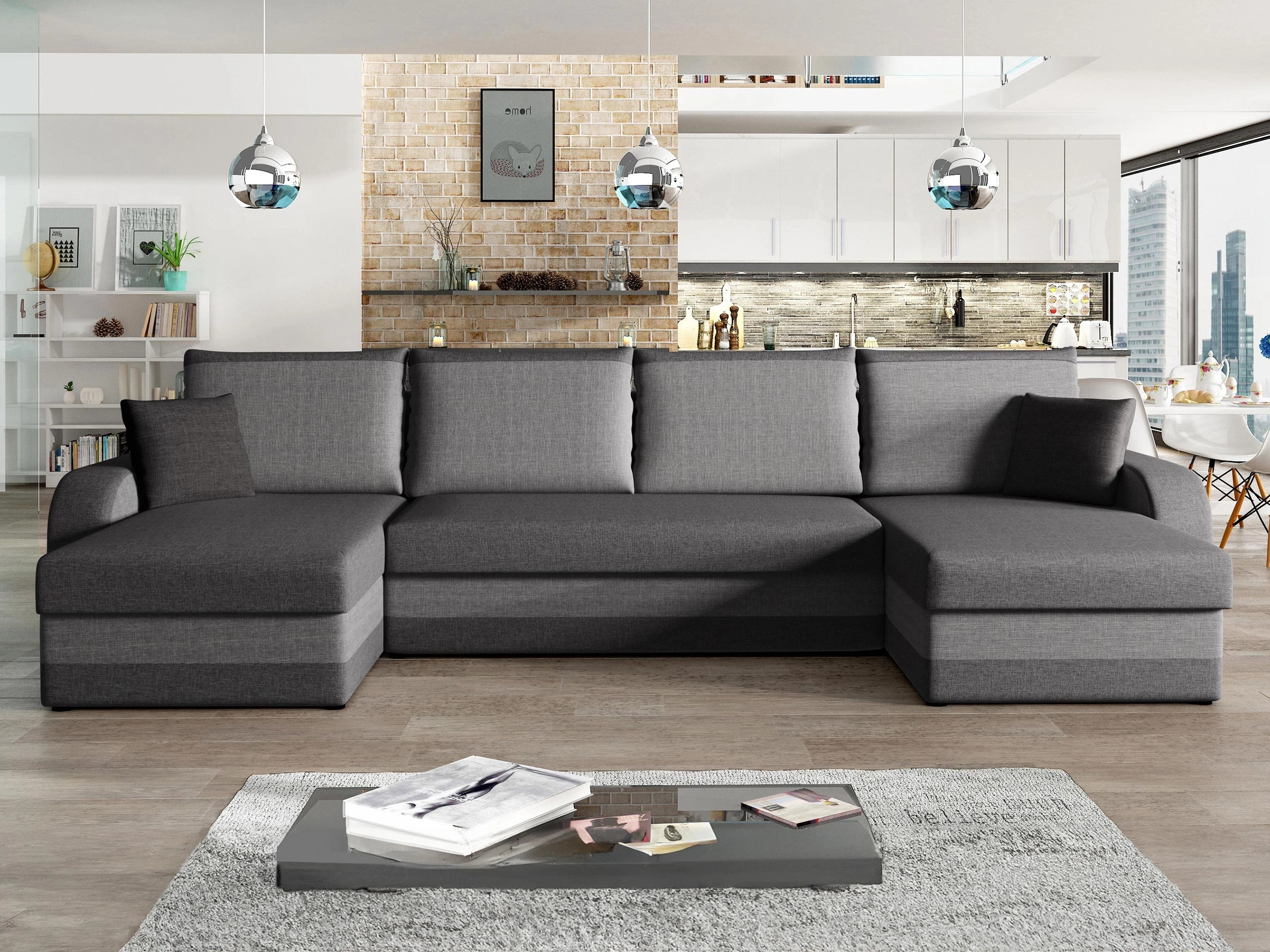 Ъглов диван Comfivo Melissa III (Lux 06 + Lux 05)