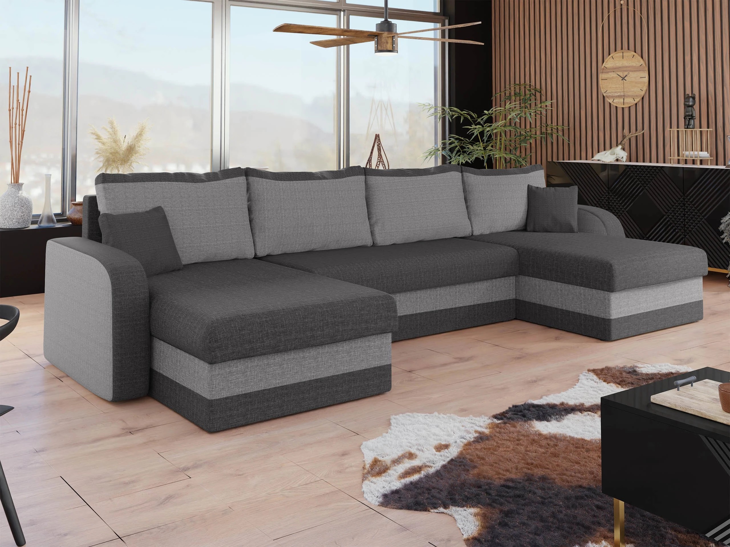 Ъглов диван Comfivo Melissa III (Lux 06 + Lux 05)