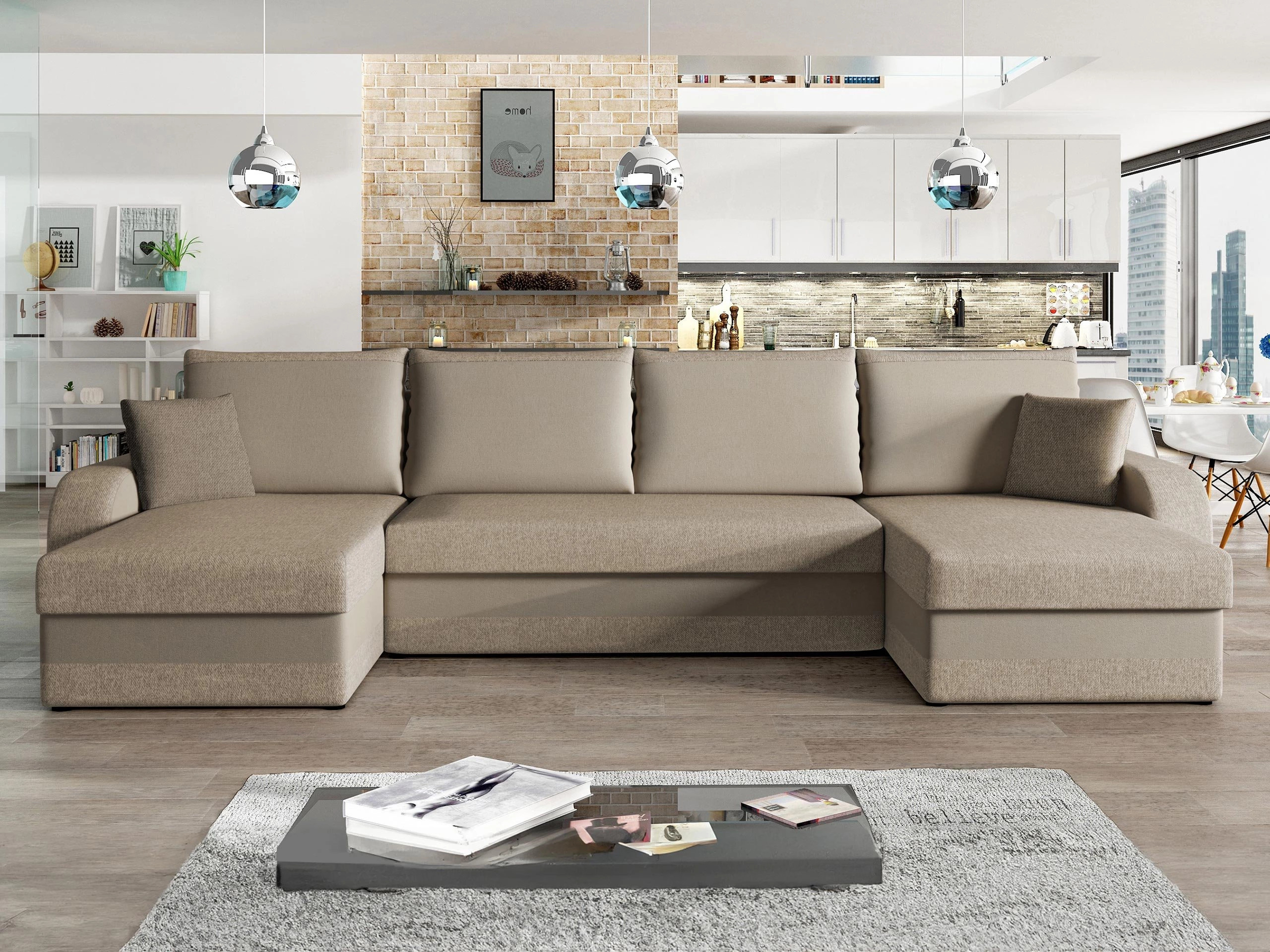 Ъглов диван Comfivo Melissa III (Tatum 272 + Uttario Velvet 2979)