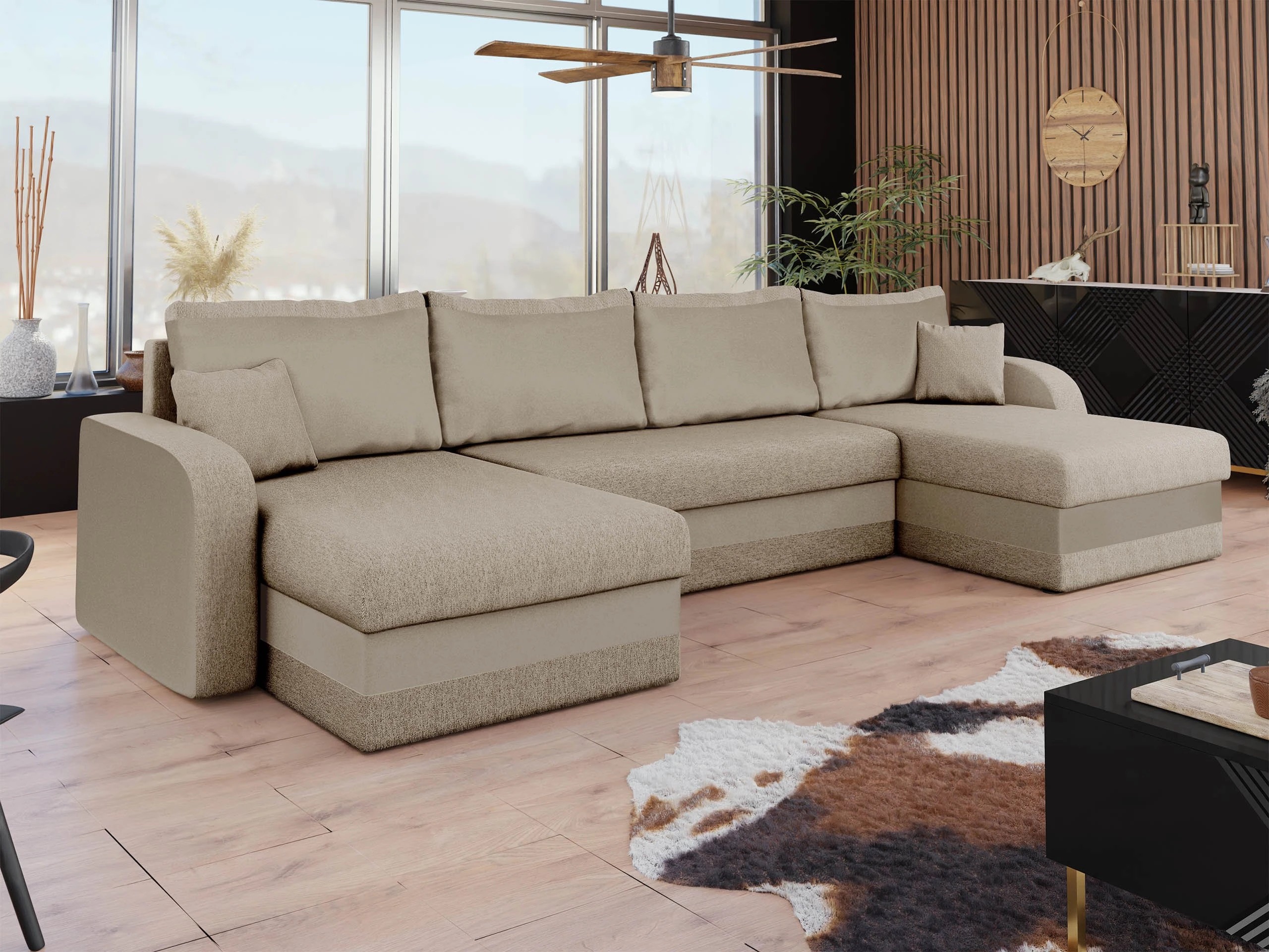 Ъглов диван Comfivo Melissa III (Tatum 272 + Uttario Velvet 2979)