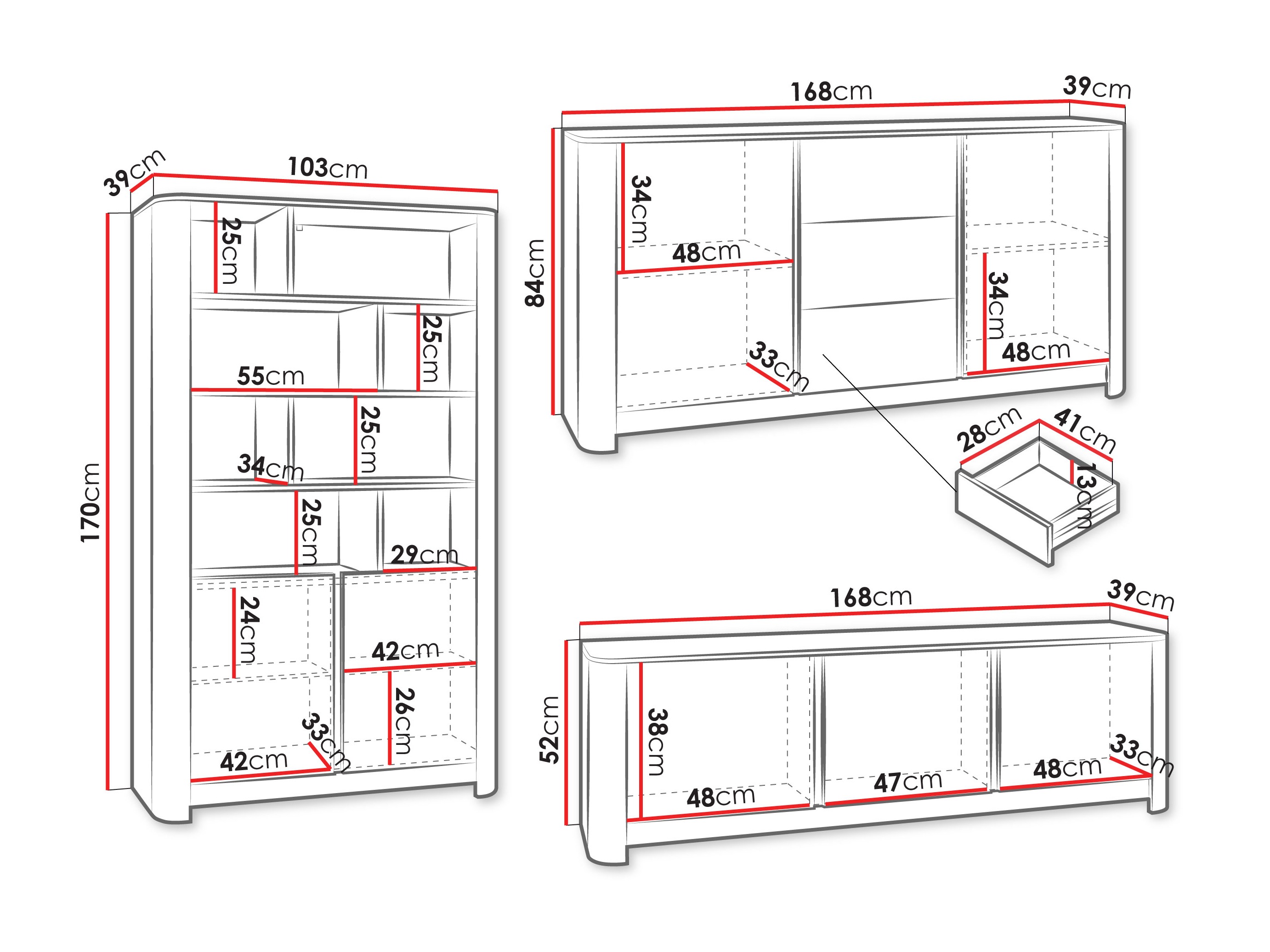 Комплект за хол Somore 105