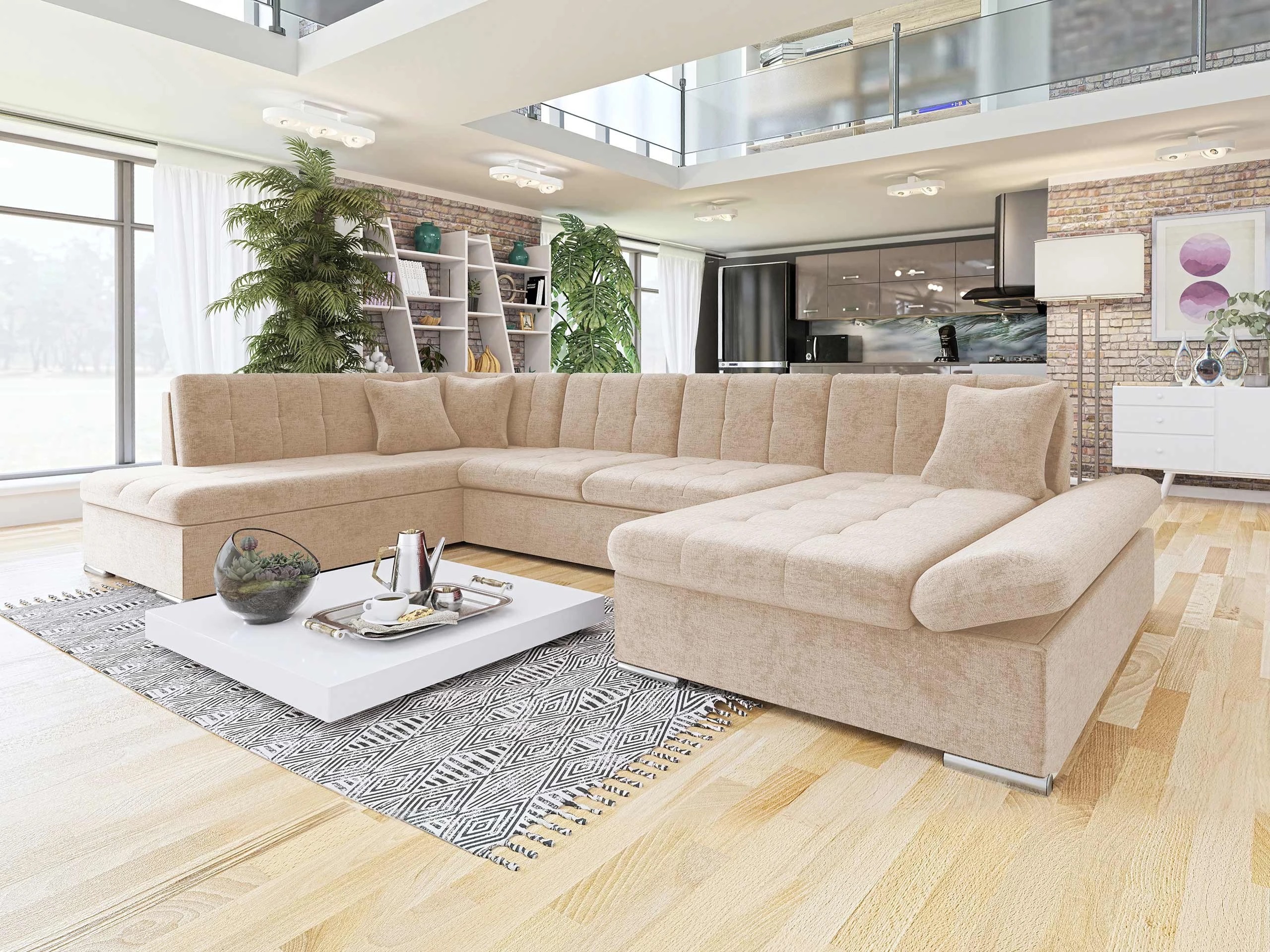 Ъглов диван Comfivo Tilia I (Clara 215.03)
