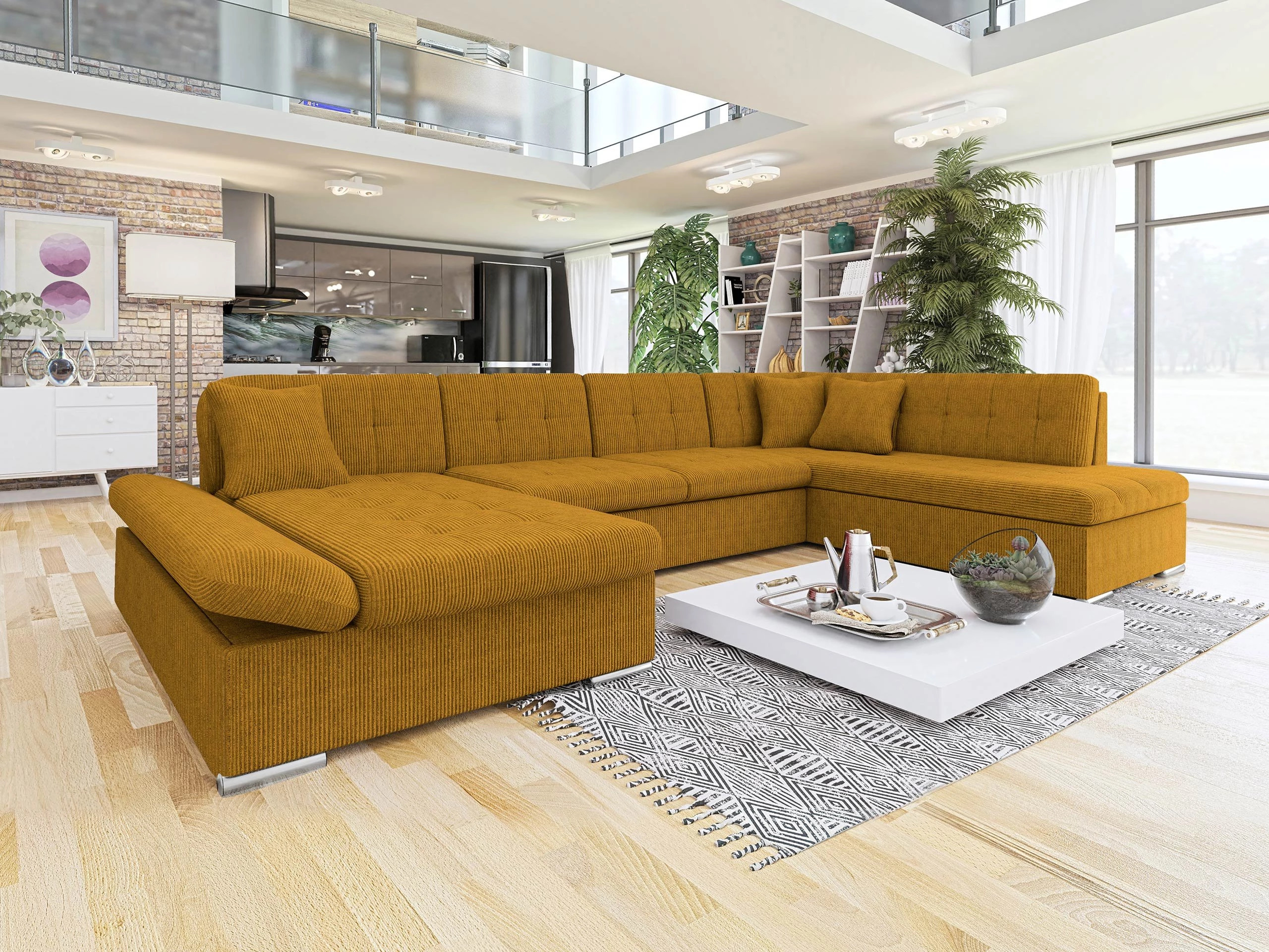 Ъглов диван Comfivo Tilia I (Poso 01)