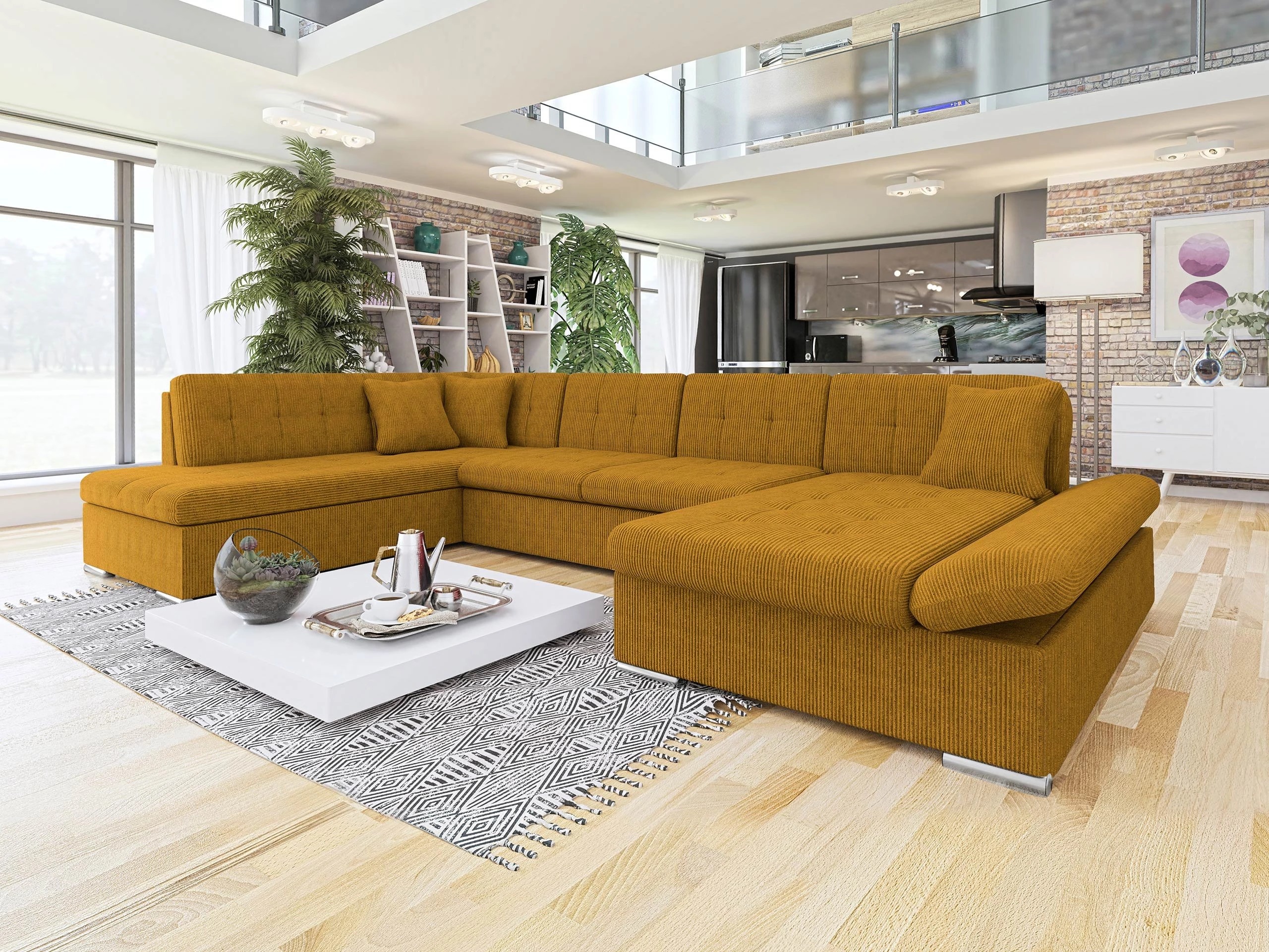 Ъглов диван Comfivo Tilia I (Poso 01)