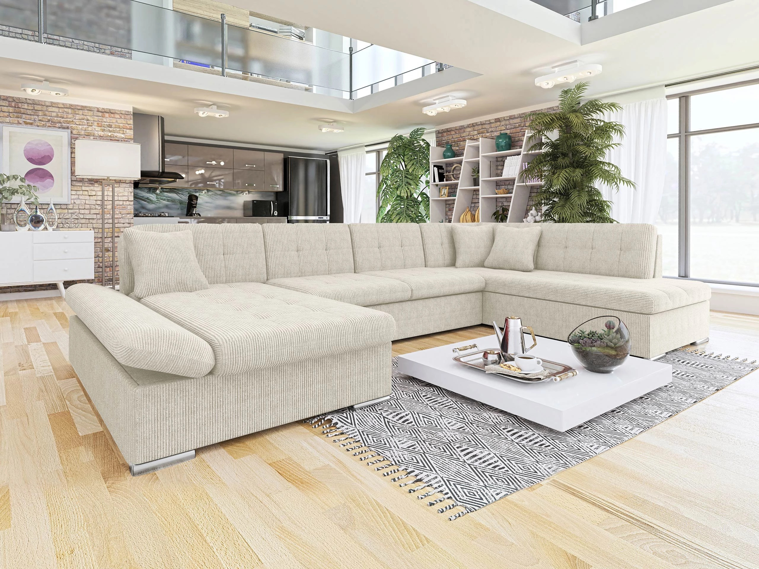 Ъглов диван Comfivo Tilia I (Poso 100)