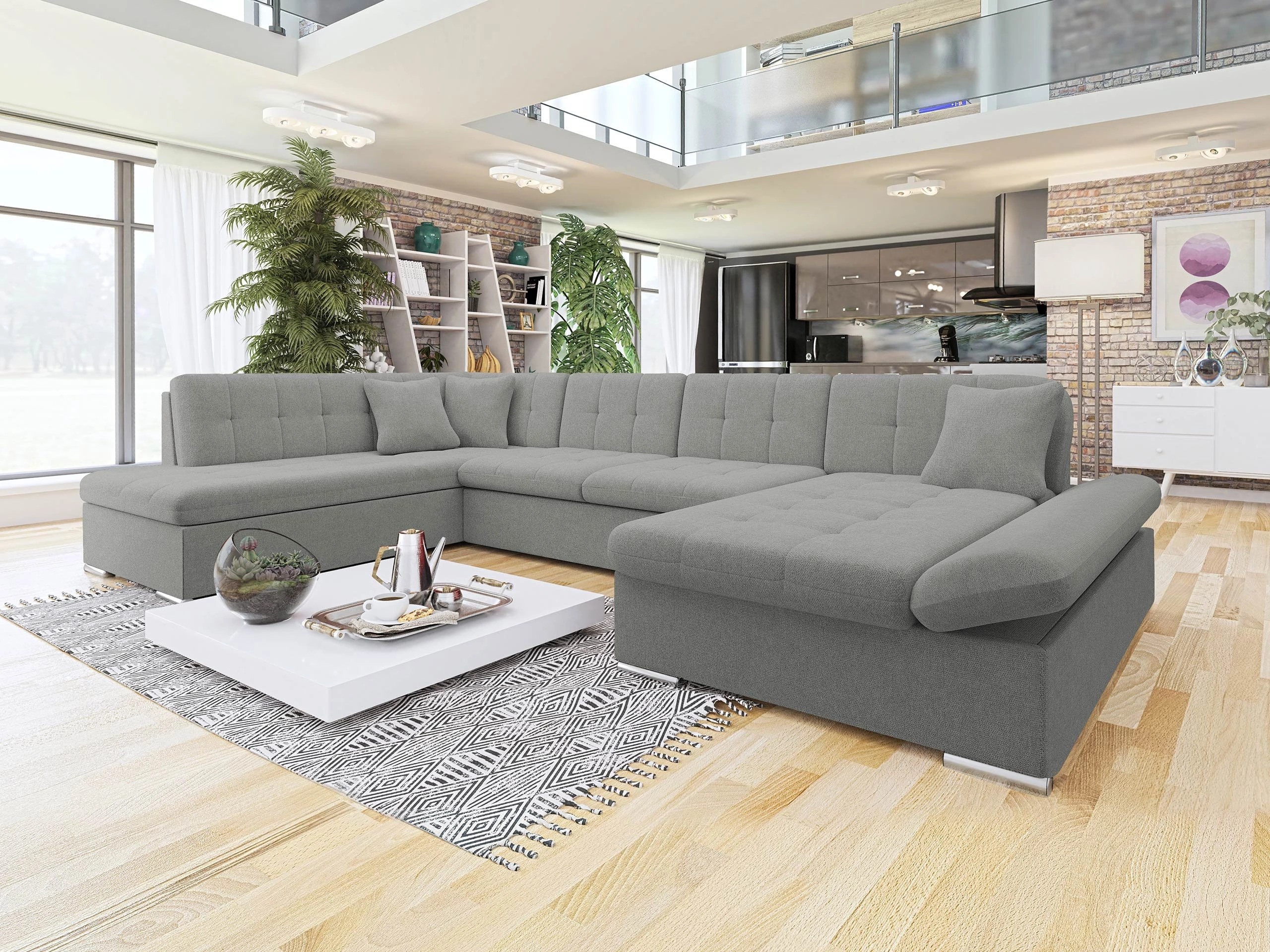 Ъглов диван Comfivo Tilia I (Rico 12)