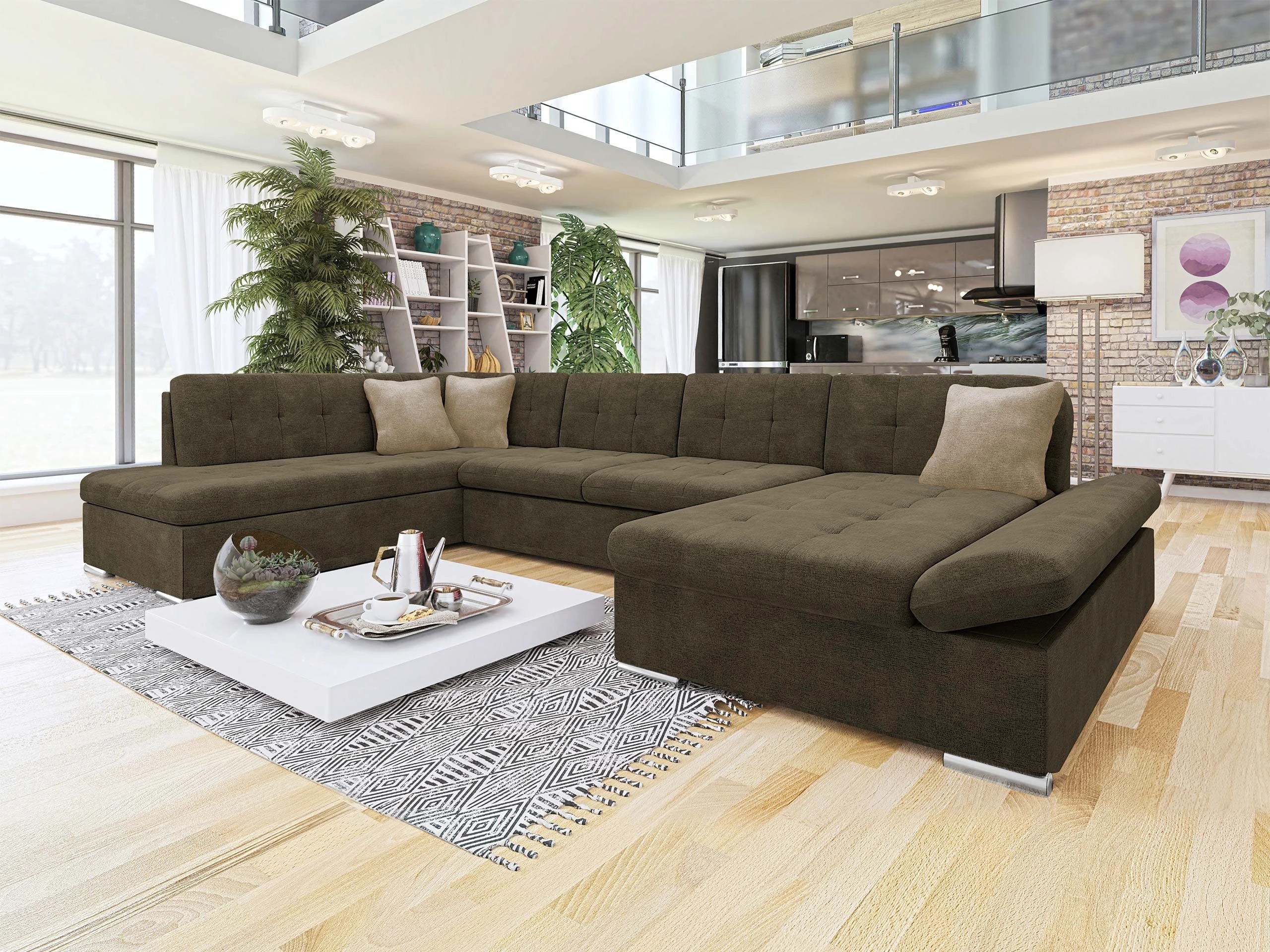 Ъглов диван Comfivo Tilia I (Wave 09 + Wave 02)