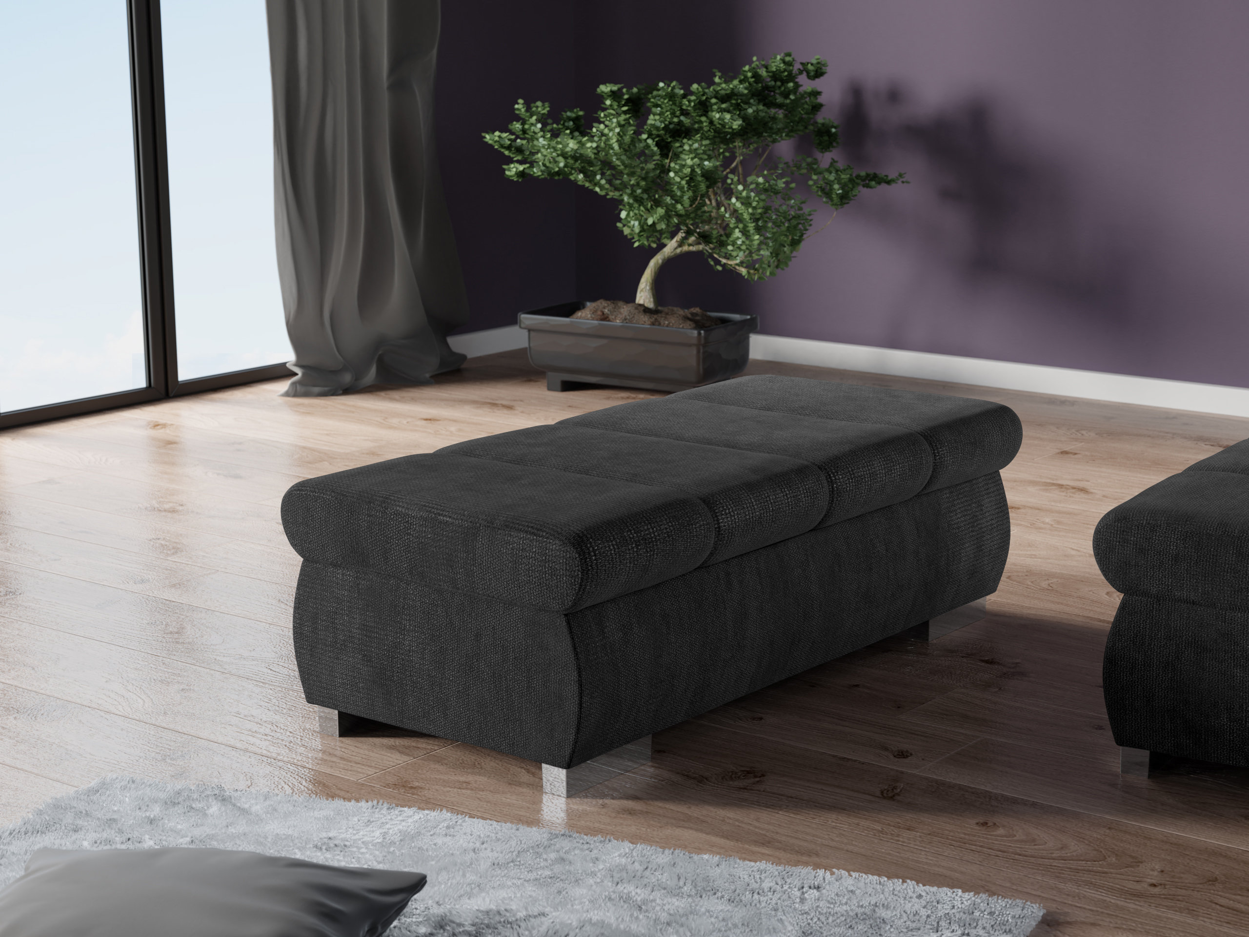 Тапицирана пейка Comfivo Olivetum I (Margo 227.09)