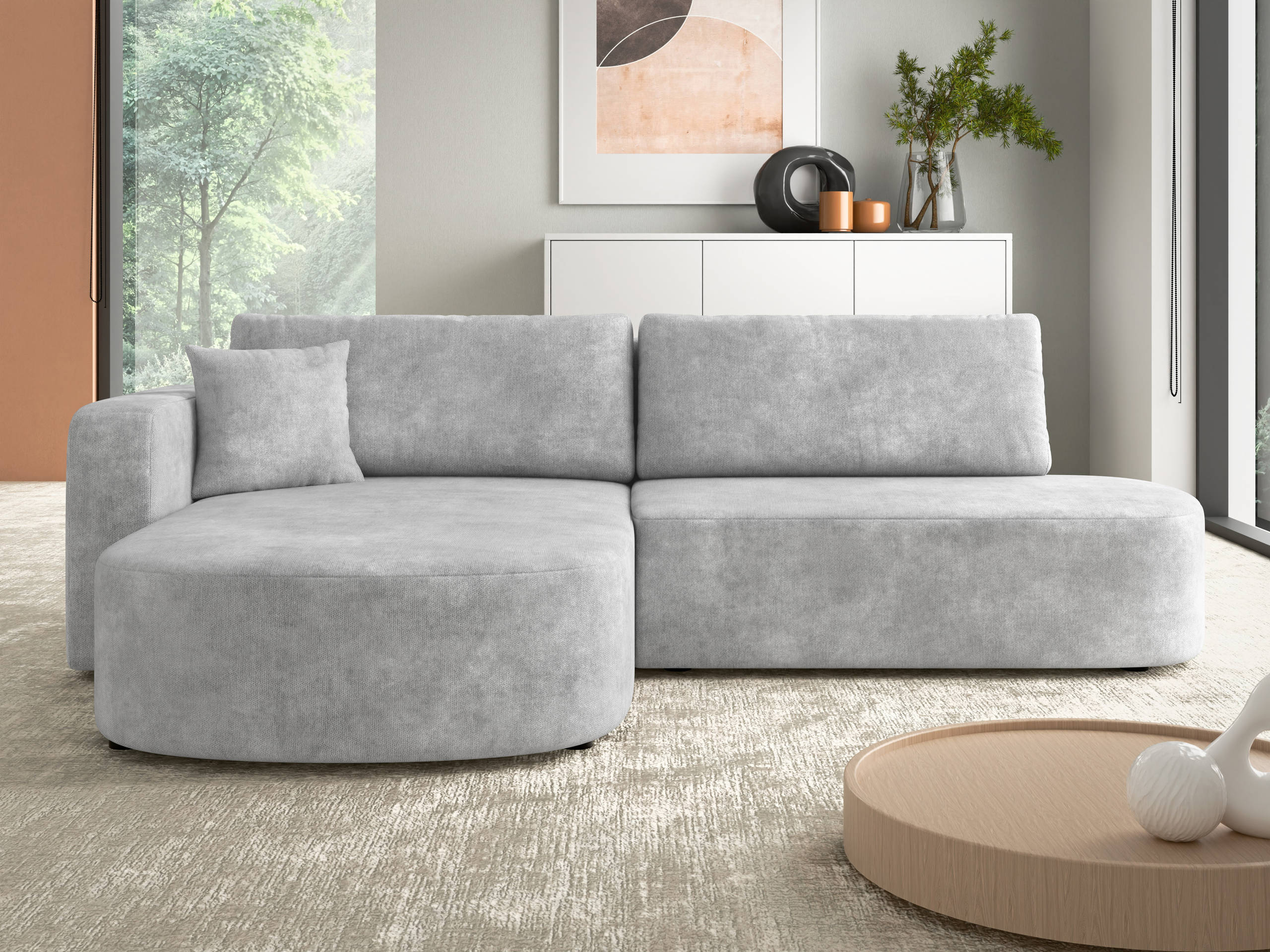 Ъглов диван TrendyNest Infa (Lumo 65)