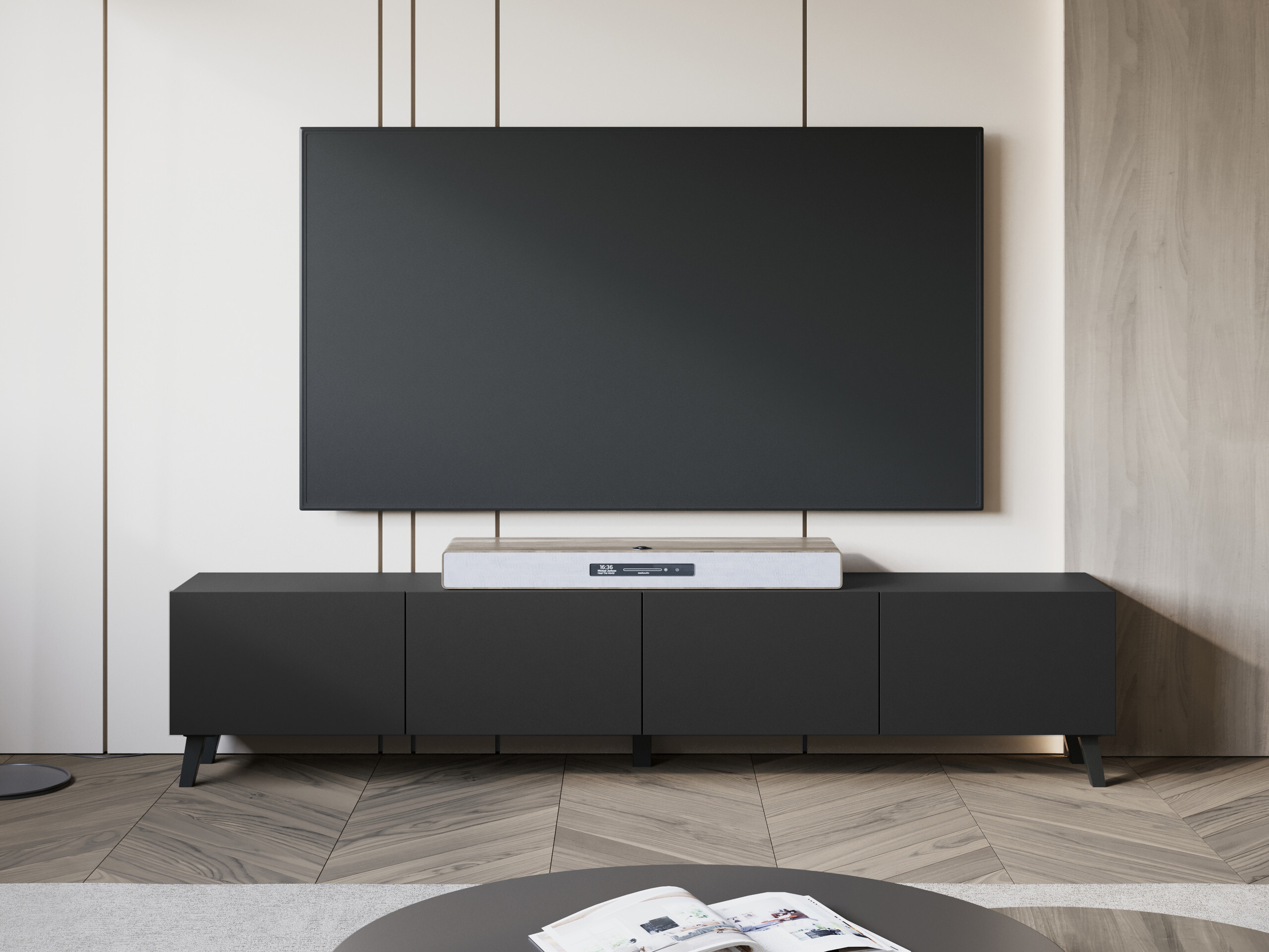 ТВ шкаф Levtive 101 (Графит)