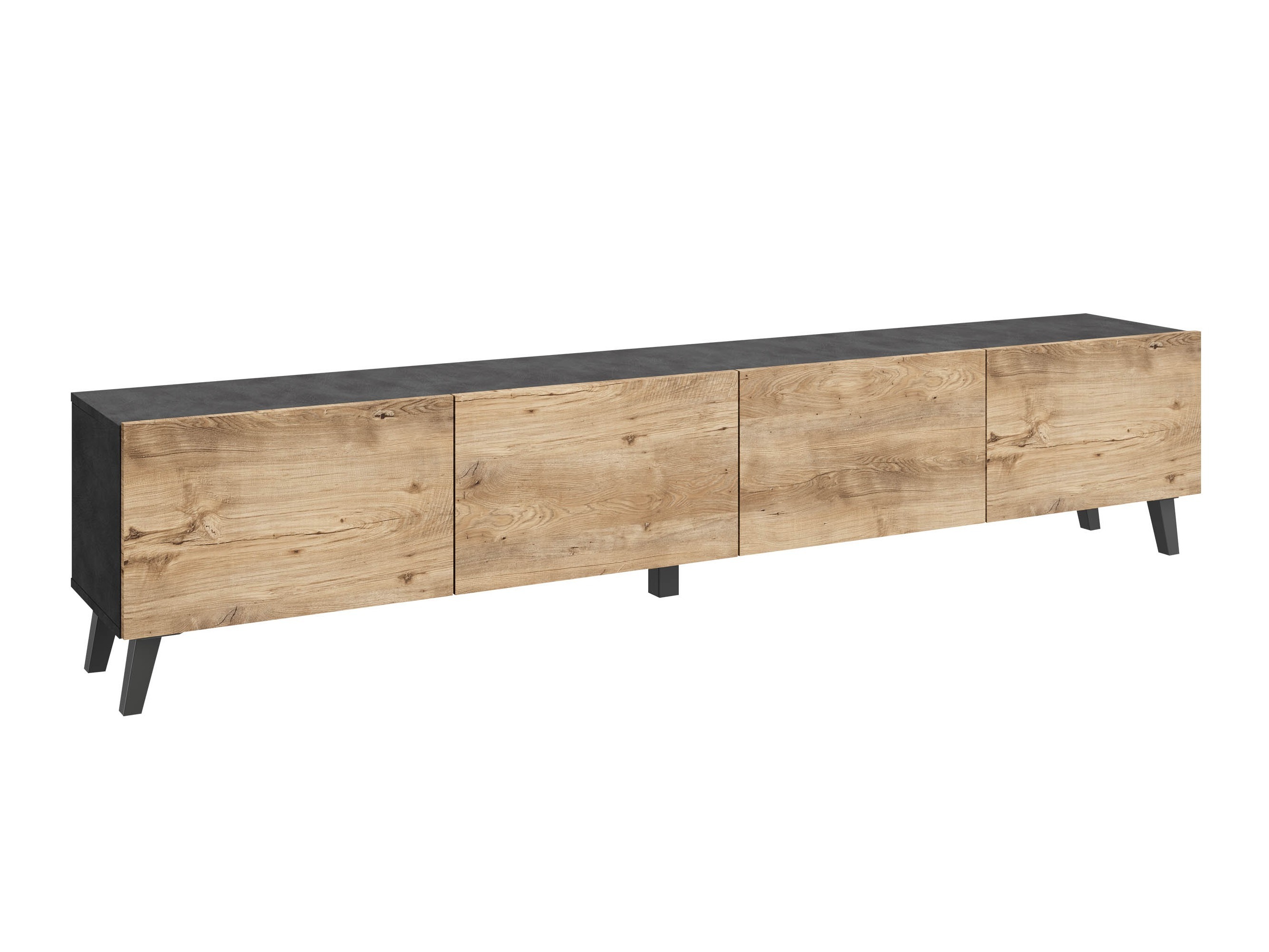 ТВ шкаф Levtive 101 (Matera сив + Кестен)