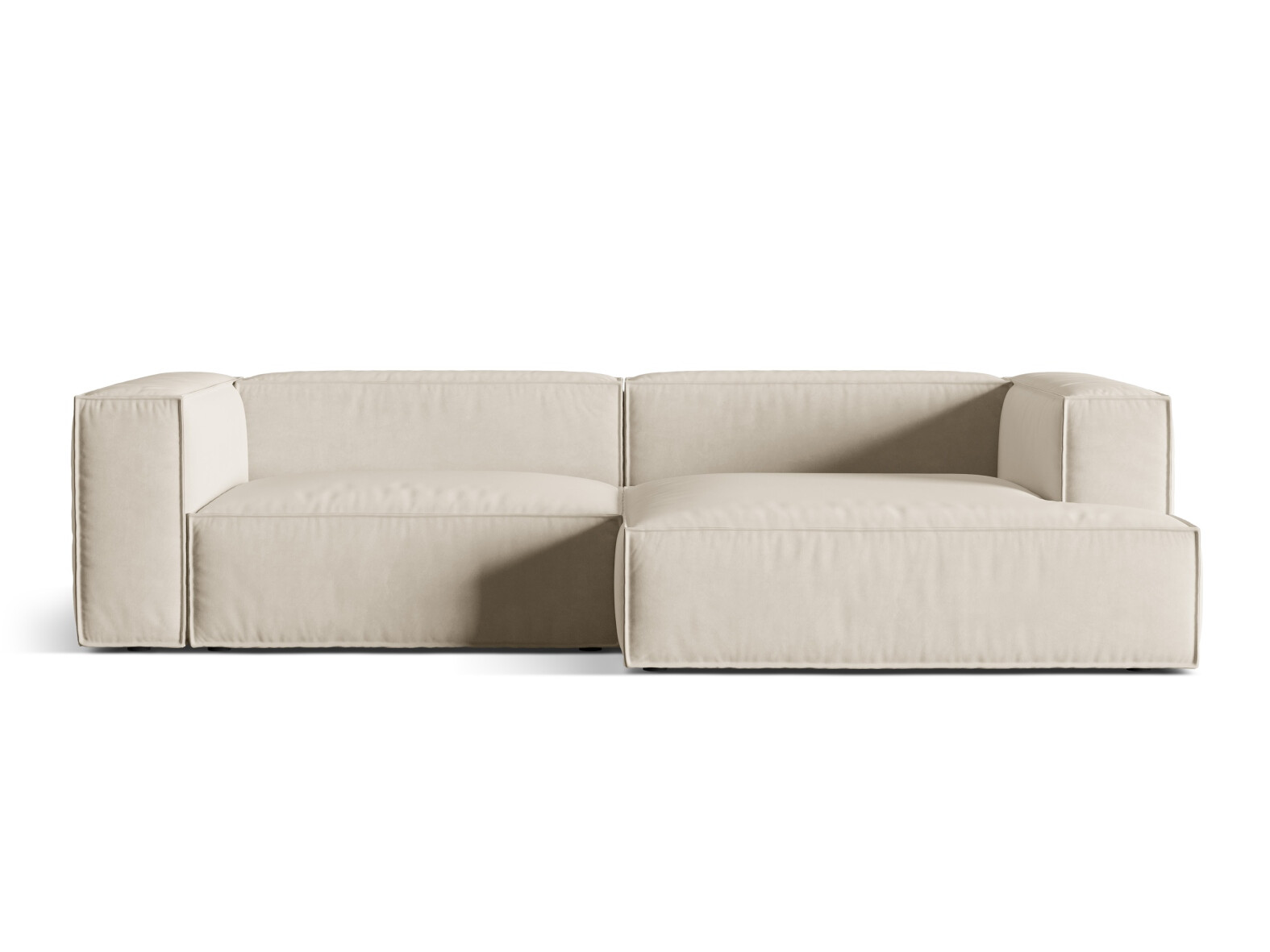 Модулен ъглов диван Beckley F120 (Paris Cream)