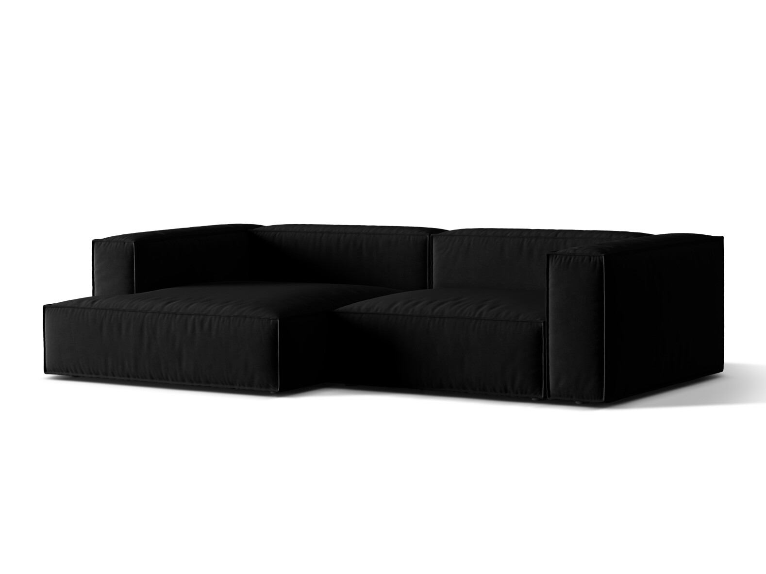 Модулен ъглов диван Sonsore 114 (Paris Black)