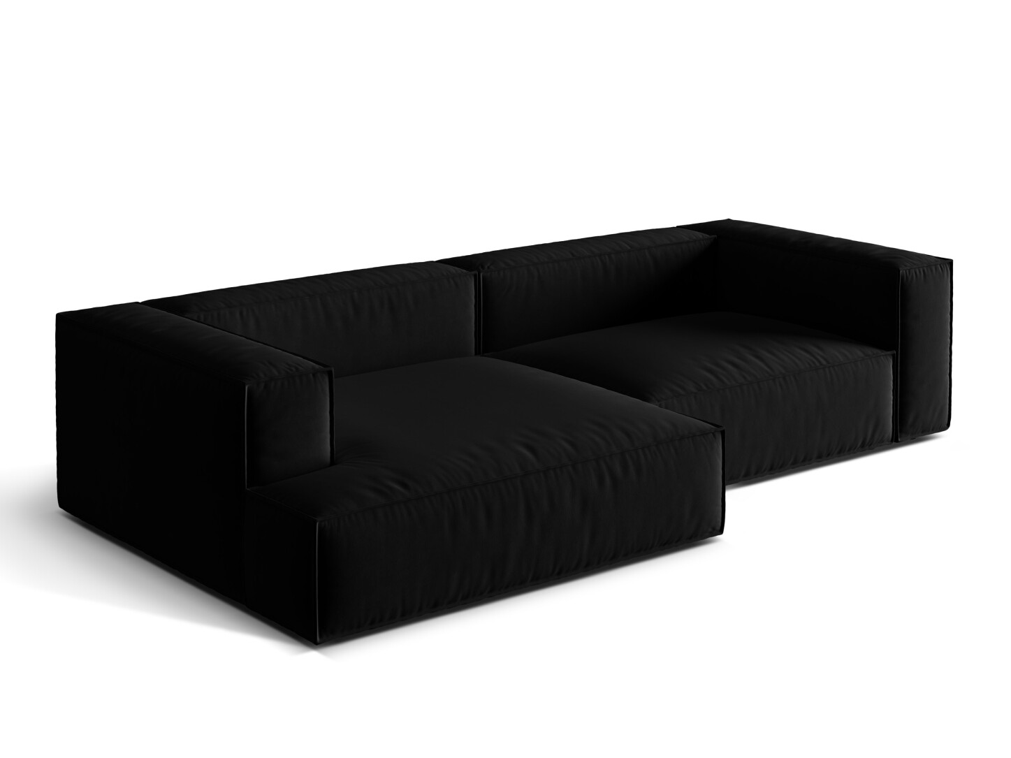 Модулен ъглов диван Sonsore 114 (Paris Black)