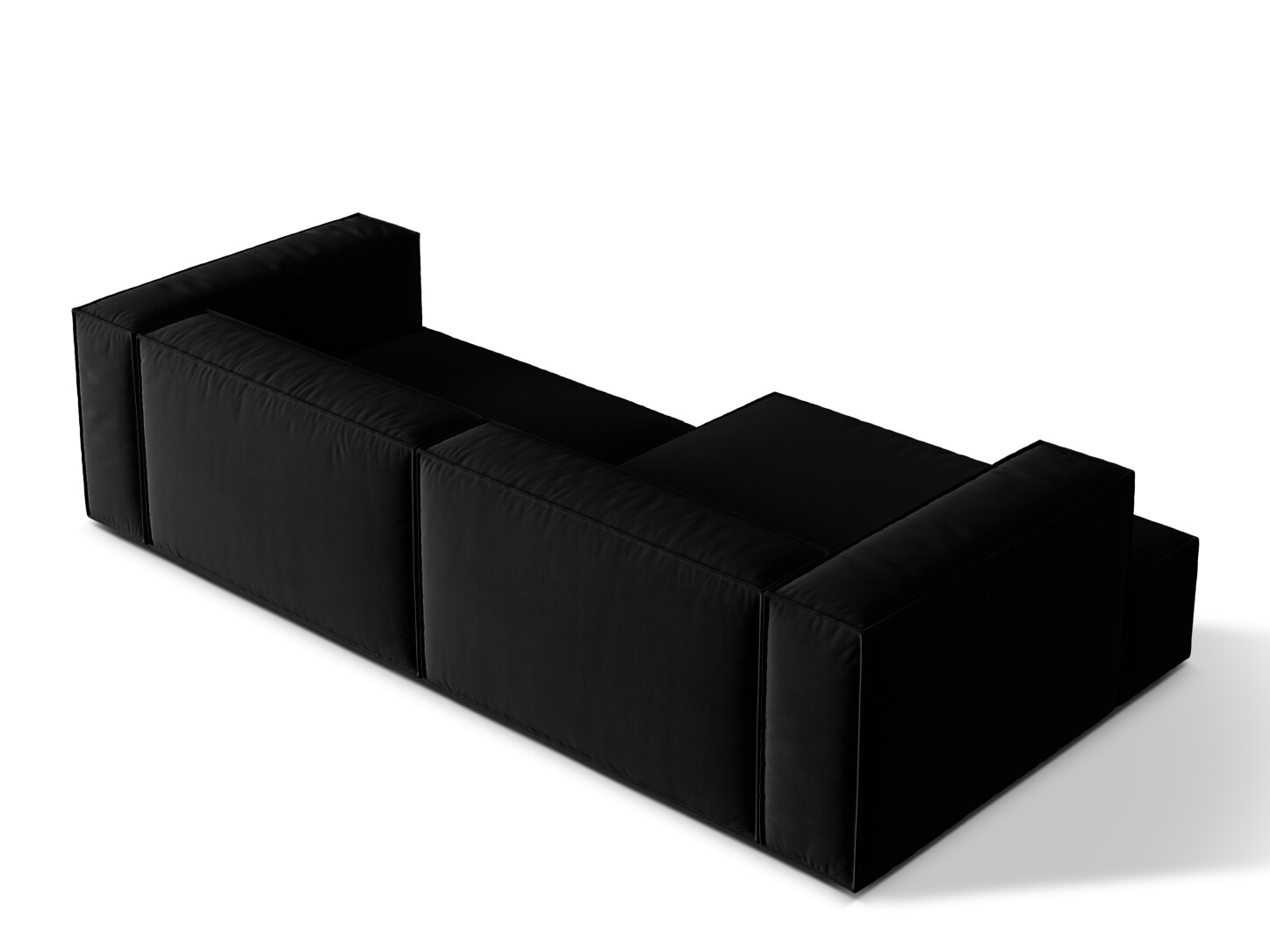 Модулен ъглов диван Sonsore 114 (Paris Black)